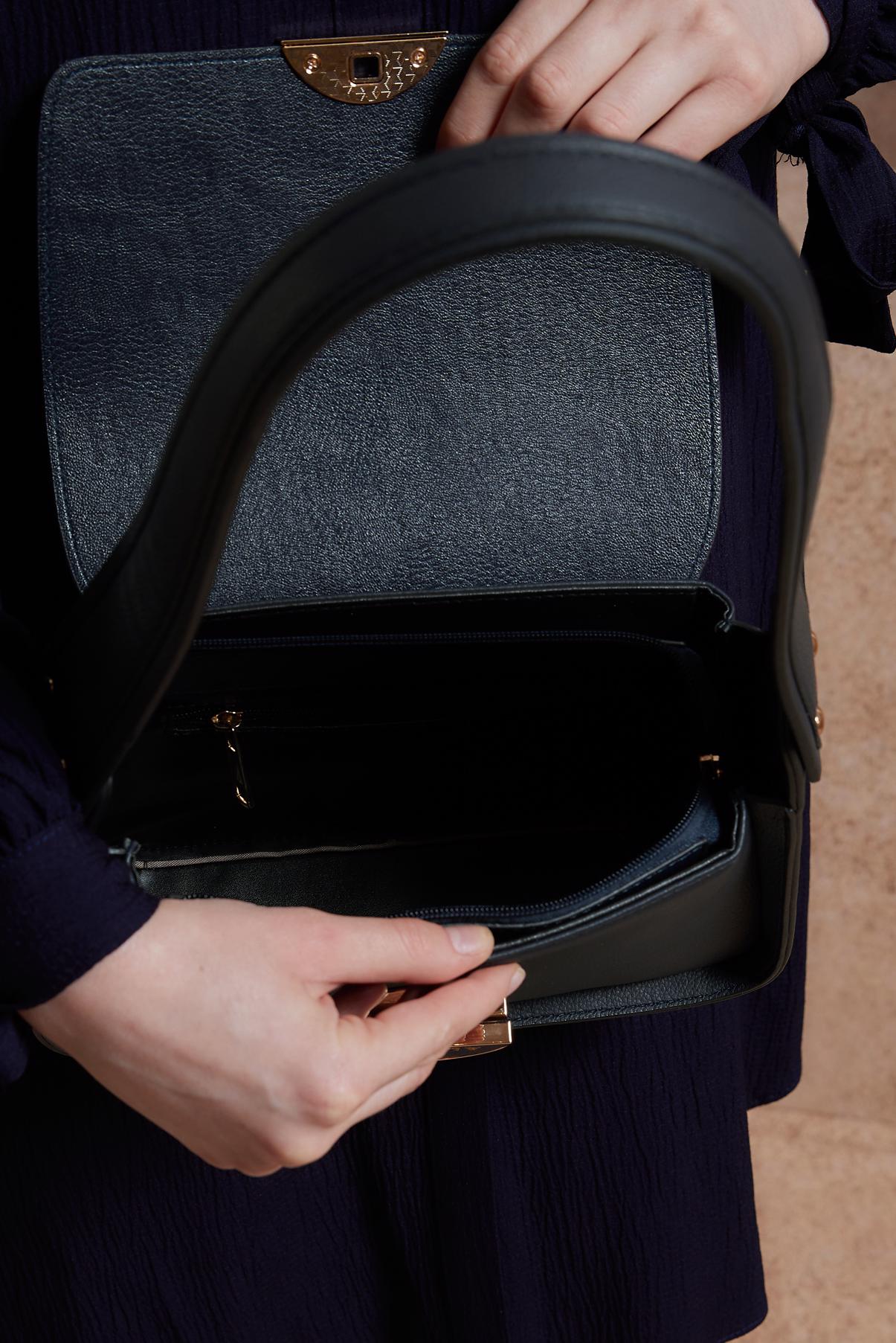 Tesettür giyim LACİVERT ALVİNA ÇANTA 2049