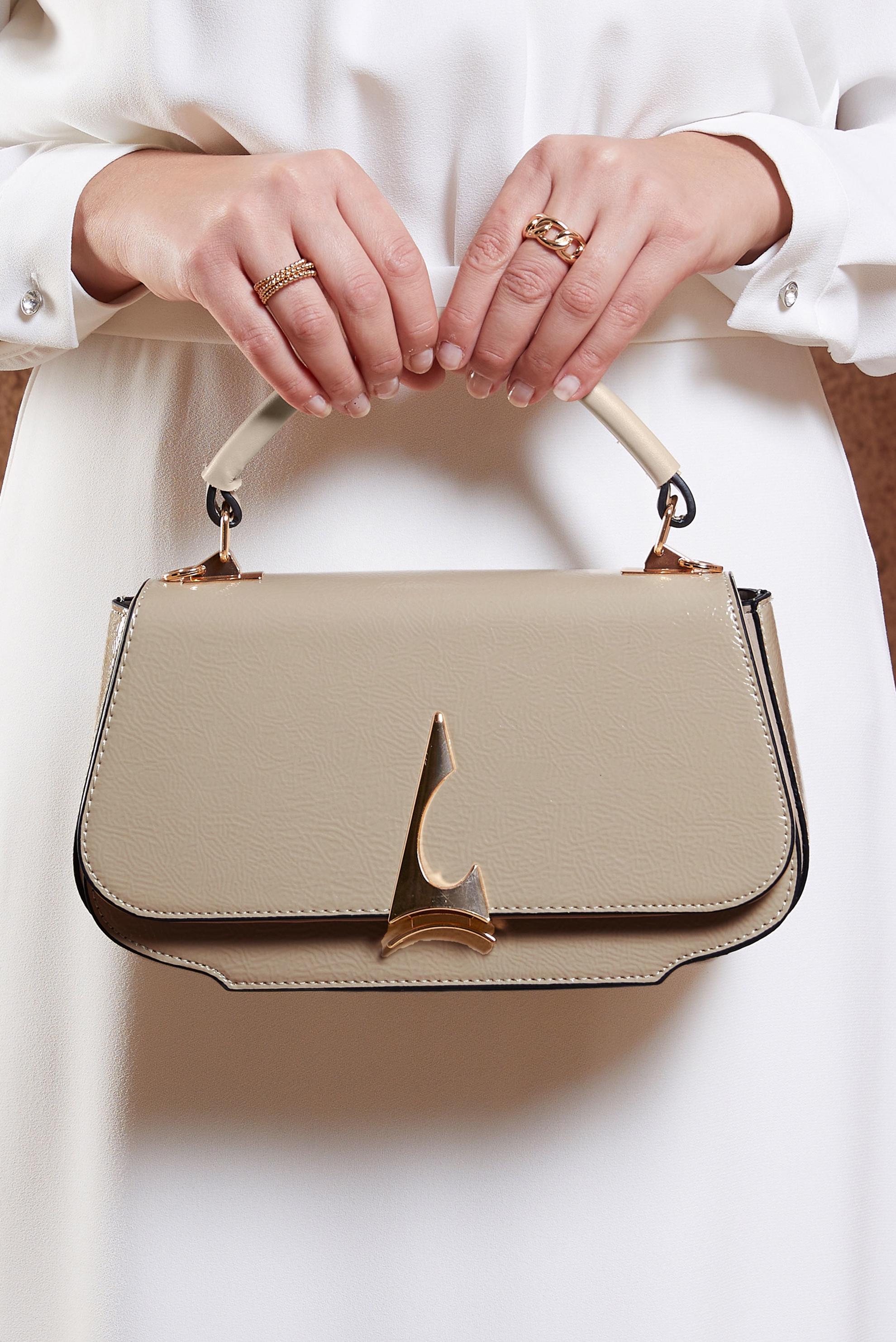 Tesettür giyim VİZON ALVİNA ÇANTA 2057