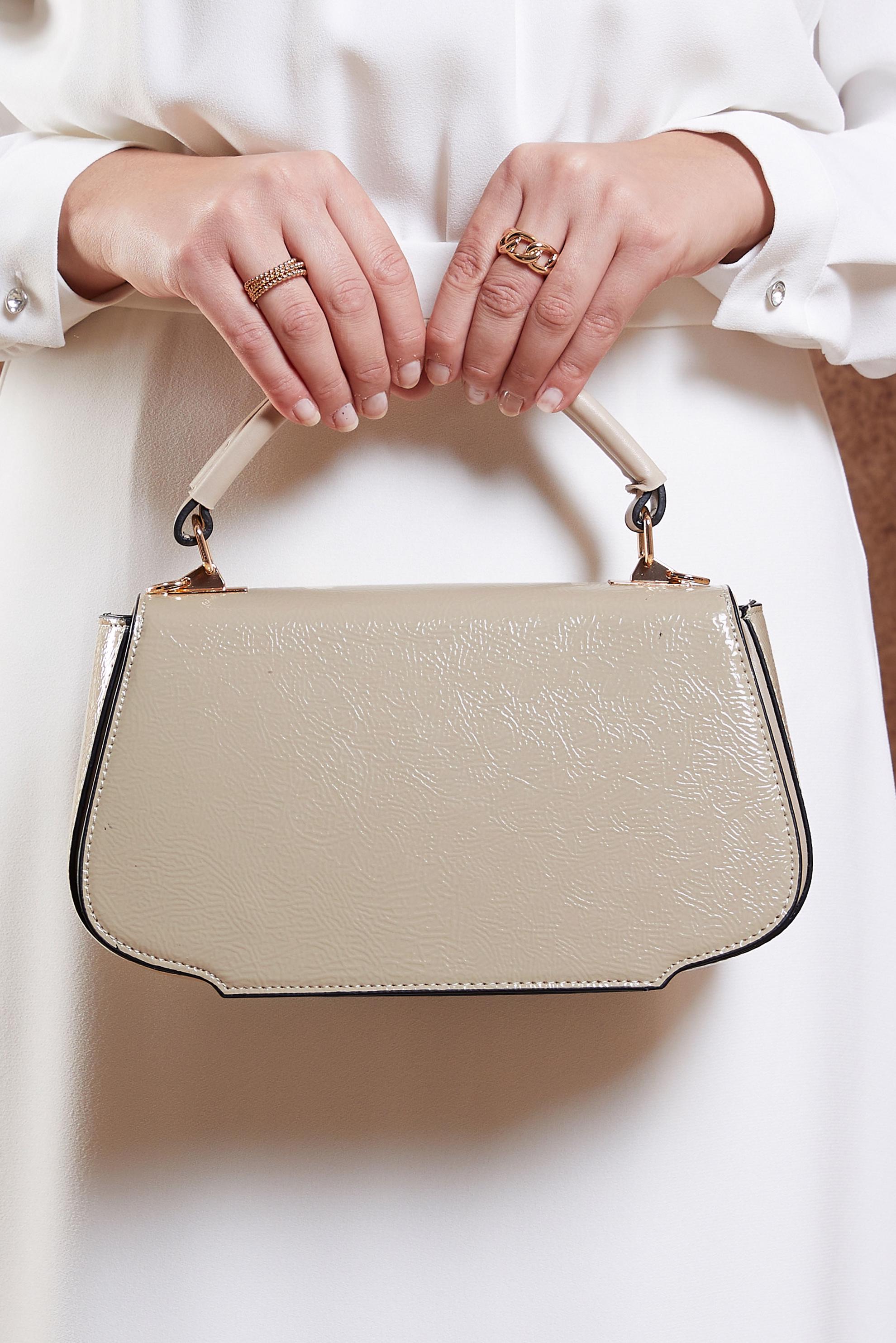 Tesettür giyim VİZON ALVİNA ÇANTA 2057