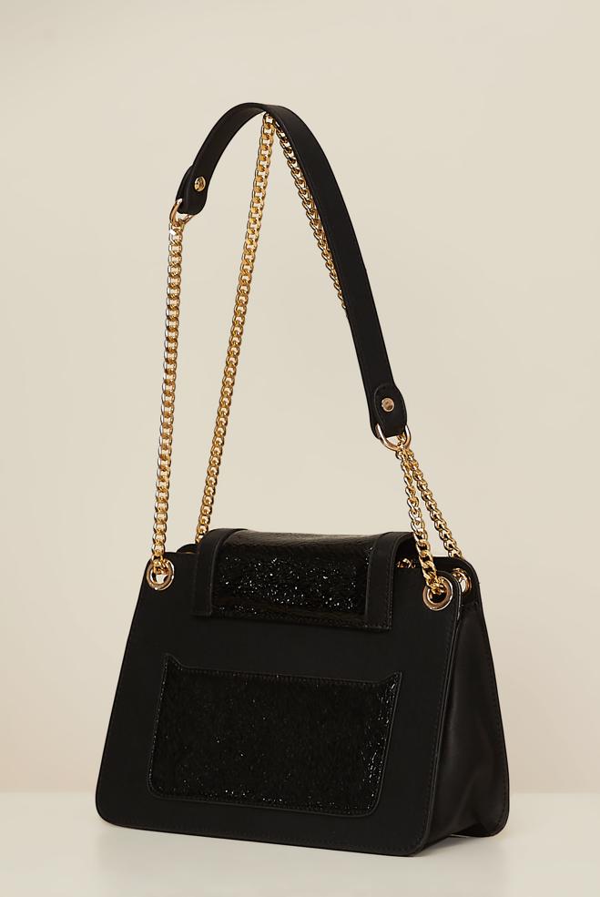 Vêtements hijab NOIR ALVINA SAC À BANDOULIÈRE EN CHAÎNE 2060 - ALVİNA