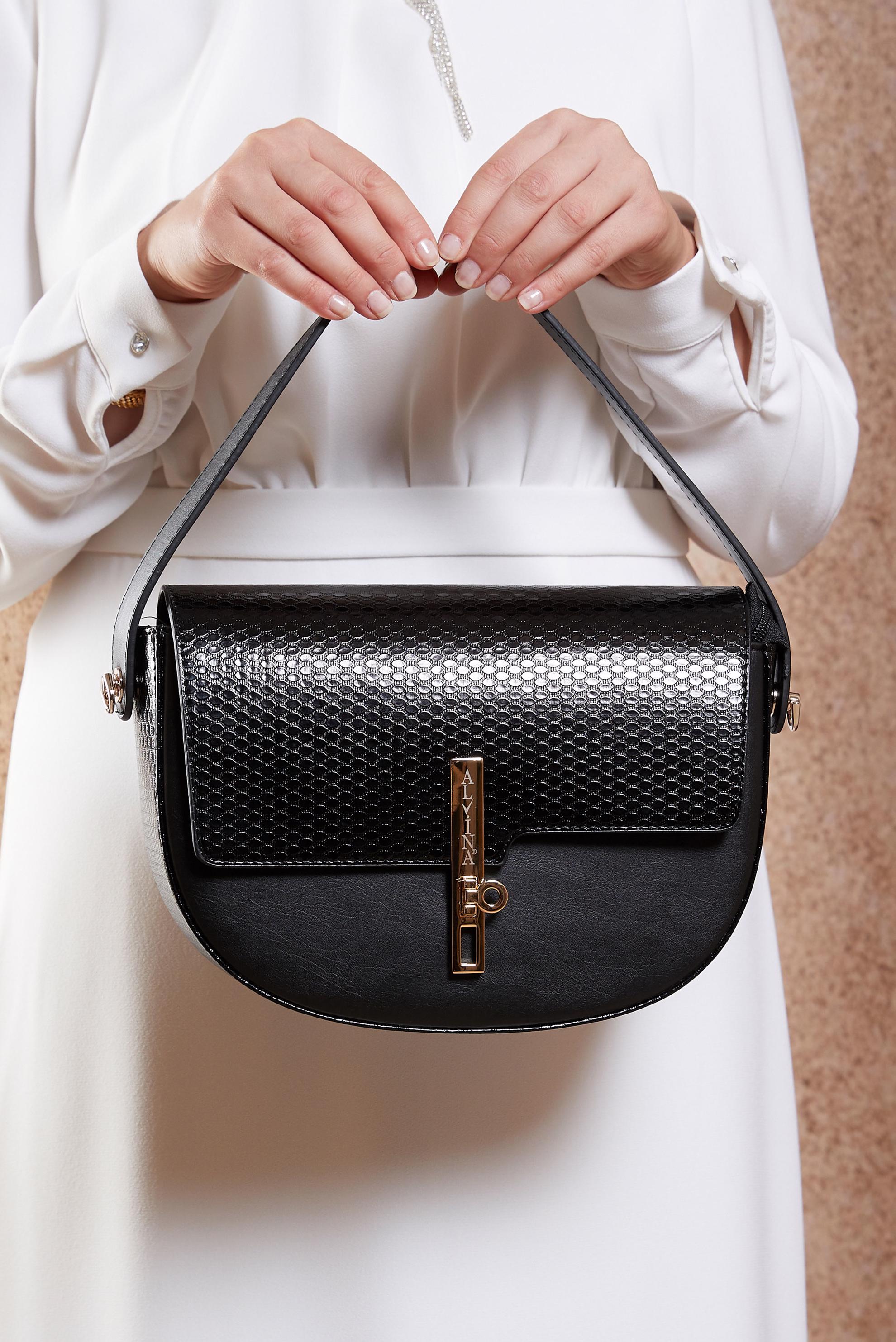 Tesettür giyim SİYAH ALVİNA ÇANTA 2063