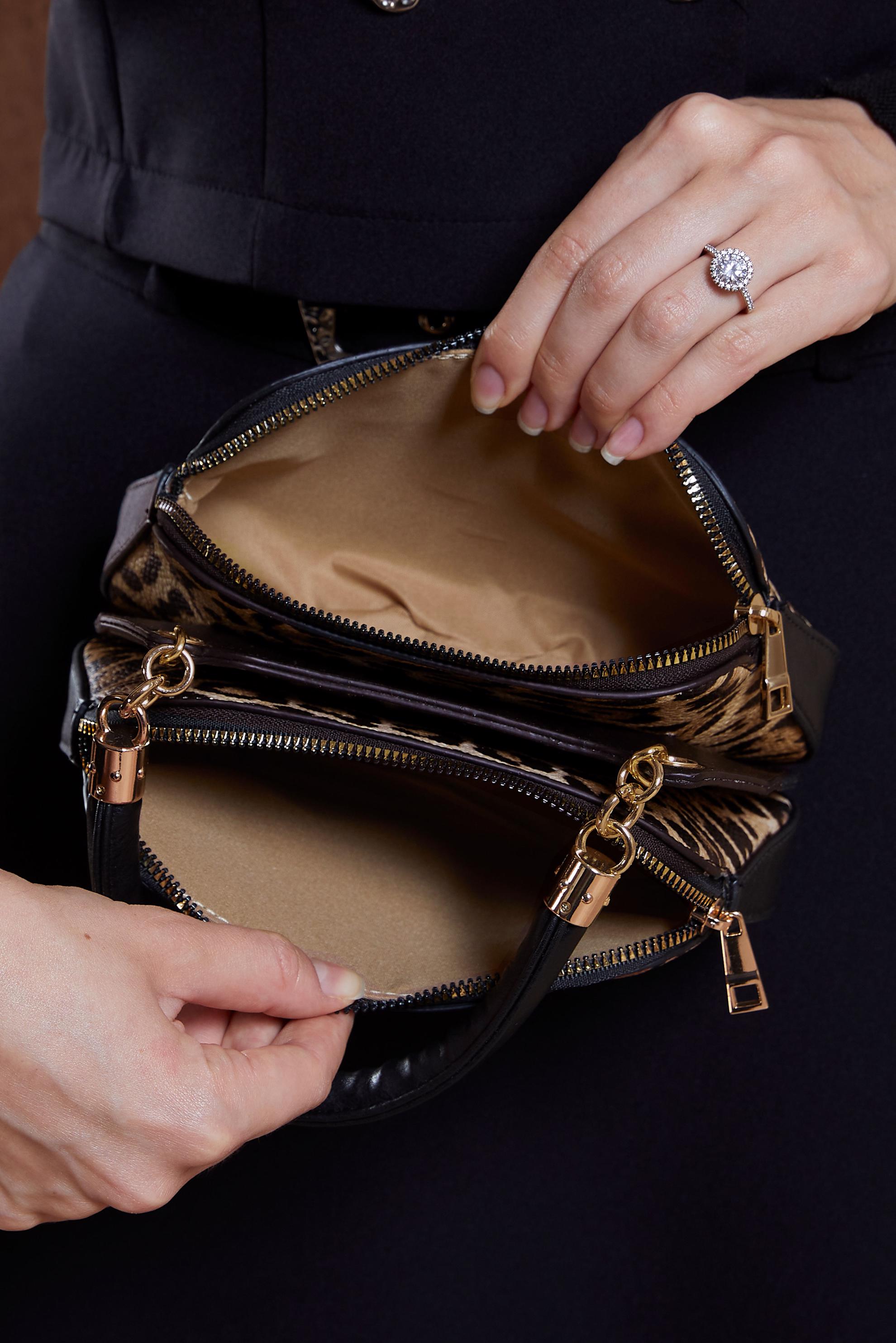 Tesettür giyim SİYAH ALVİNA ÇANTA 2066