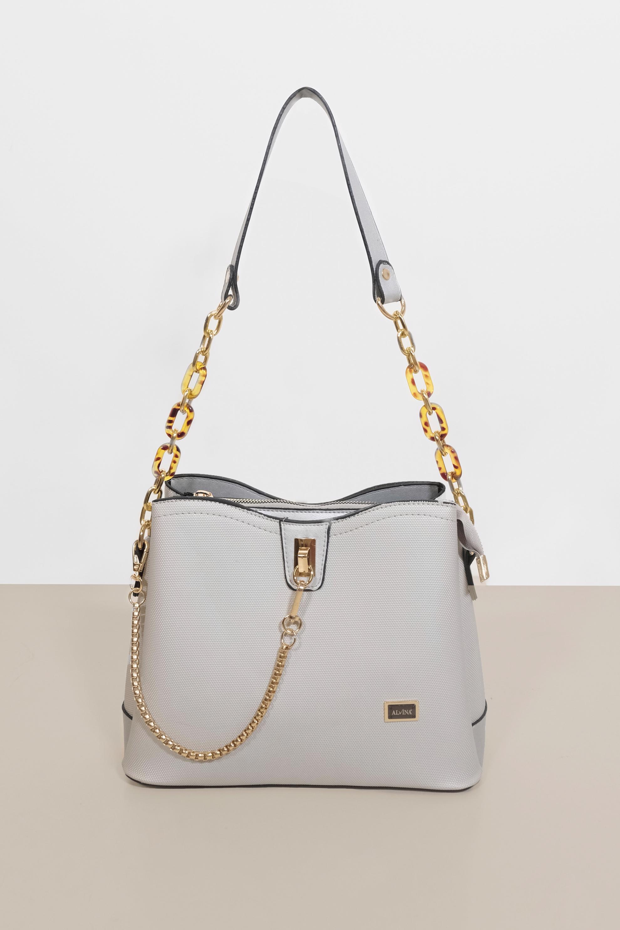 Tesettür giyim GÜMÜŞ ALVİNA ÇANTA 2073