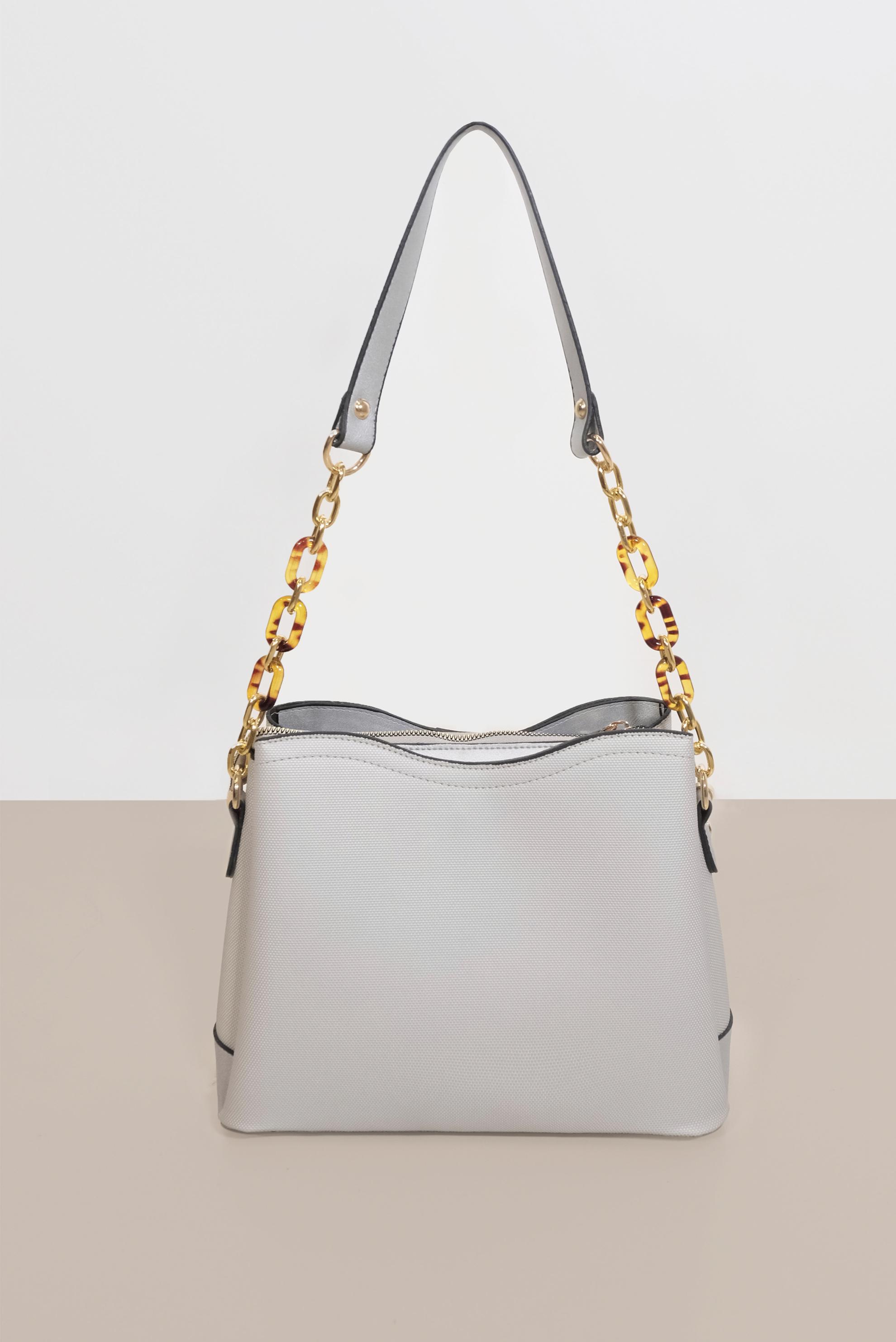 Tesettür giyim GÜMÜŞ ALVİNA ÇANTA 2073