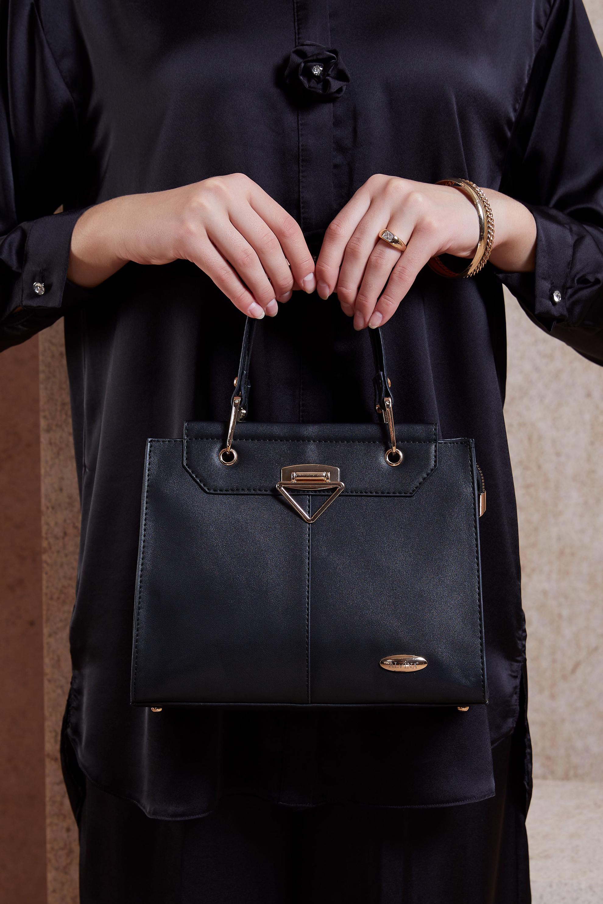 Tesettür giyim SİYAH ALVİNA ÇANTA 2079