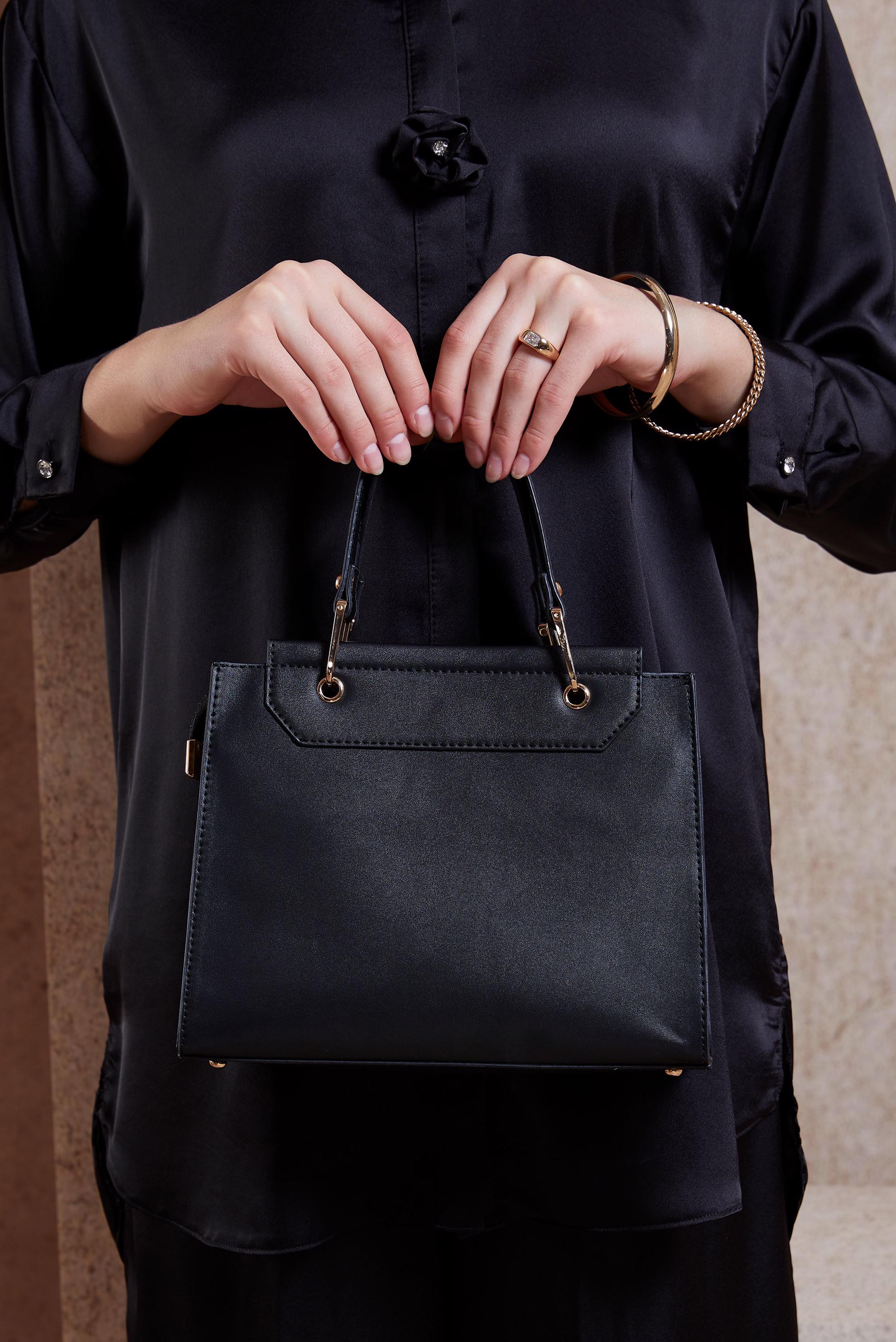 Tesettür giyim SİYAH ALVİNA ÇANTA 2079