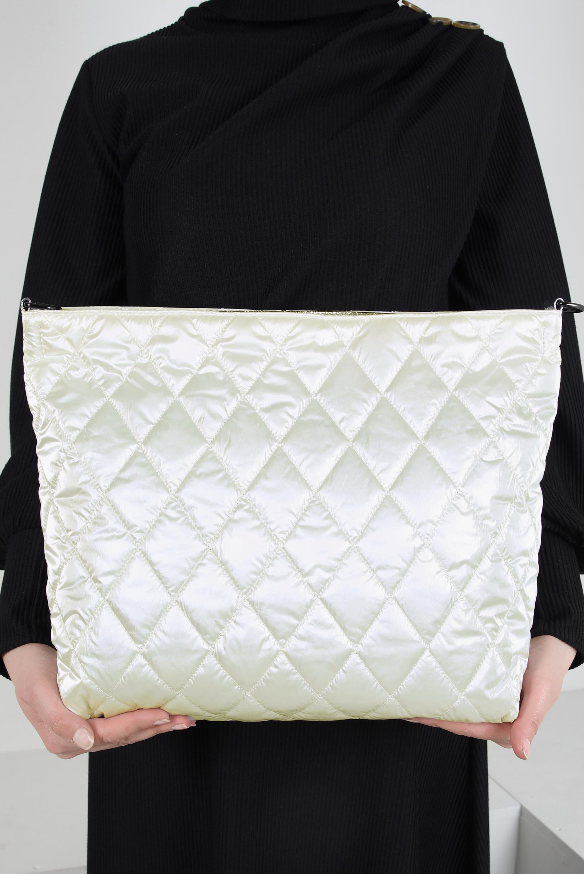 Vêtements hijab BLANC SAC MATELASSÉ ALVINA 2085