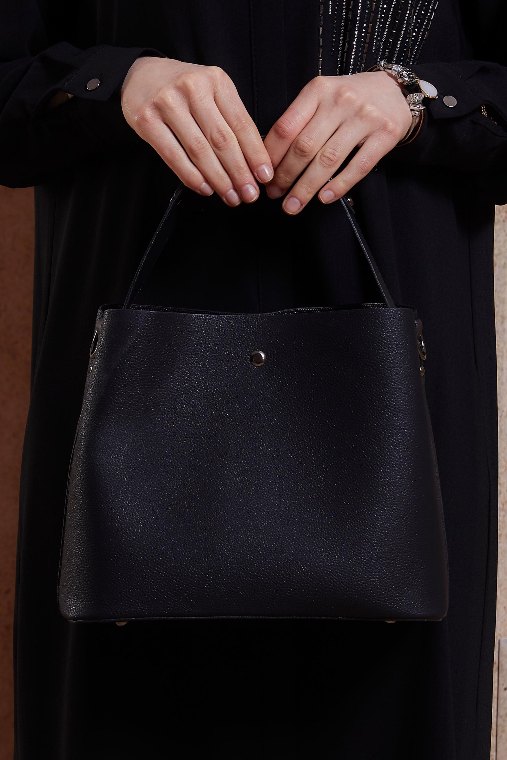 Tesettür giyim SİYAH ALVİNA ÇANTA 2094