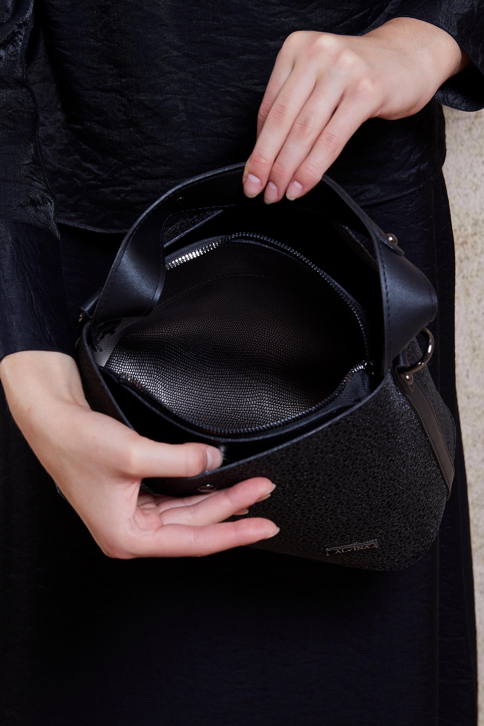 Tesettür giyim SİYAH ALVİNA ÇANTA 2201