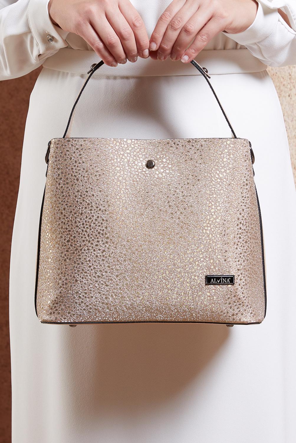 Tesettür giyim ALTIN ALVİNA ÇANTA 2201