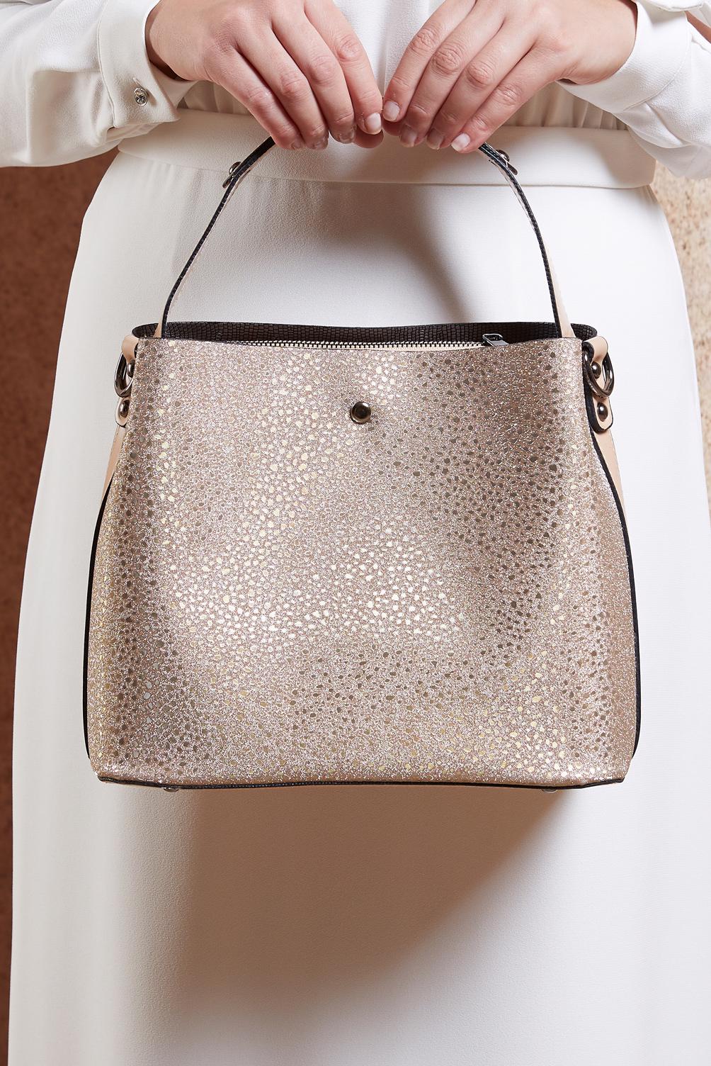 Tesettür giyim ALTIN ALVİNA ÇANTA 2201