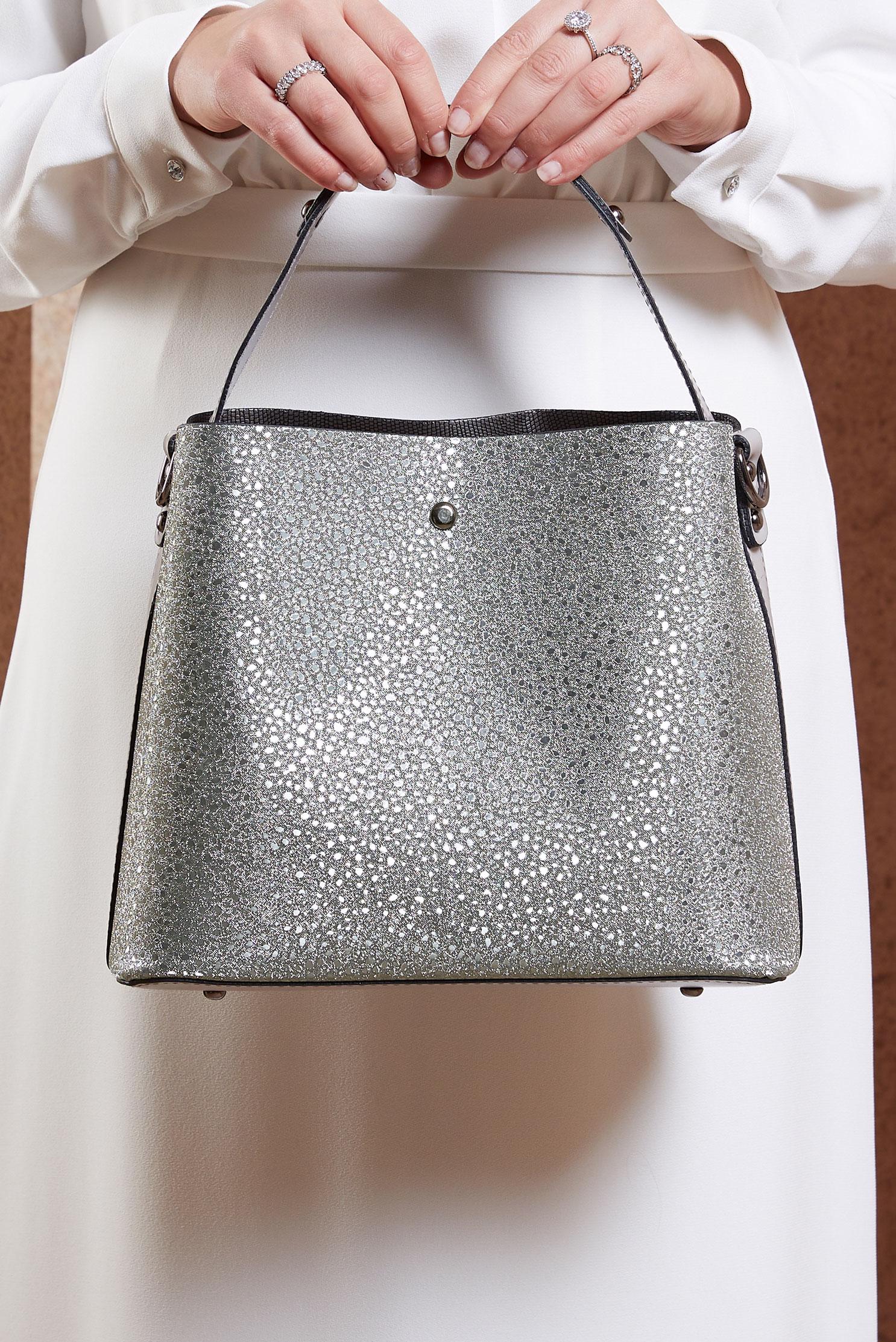 Tesettür giyim BEJ ALVİNA ÇANTA 2201