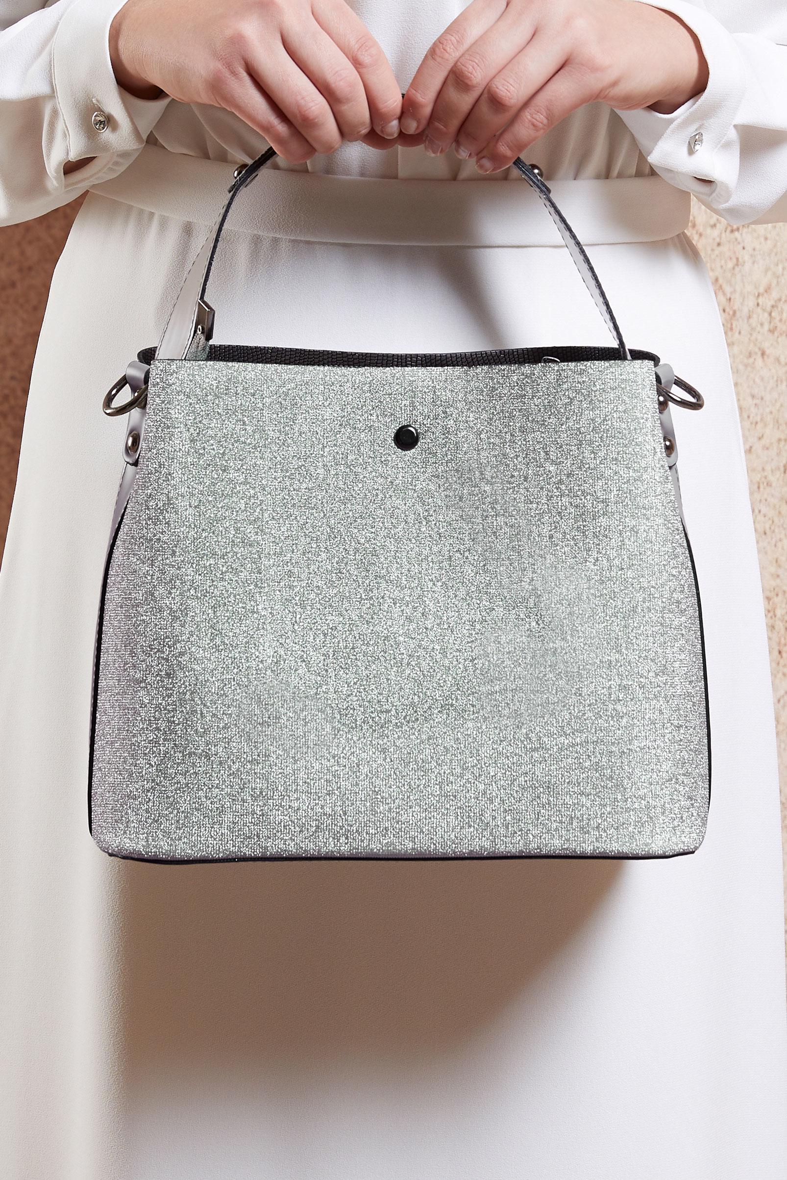 Tesettür giyim GÜMÜŞ ALVİNA ÇANTA 2202