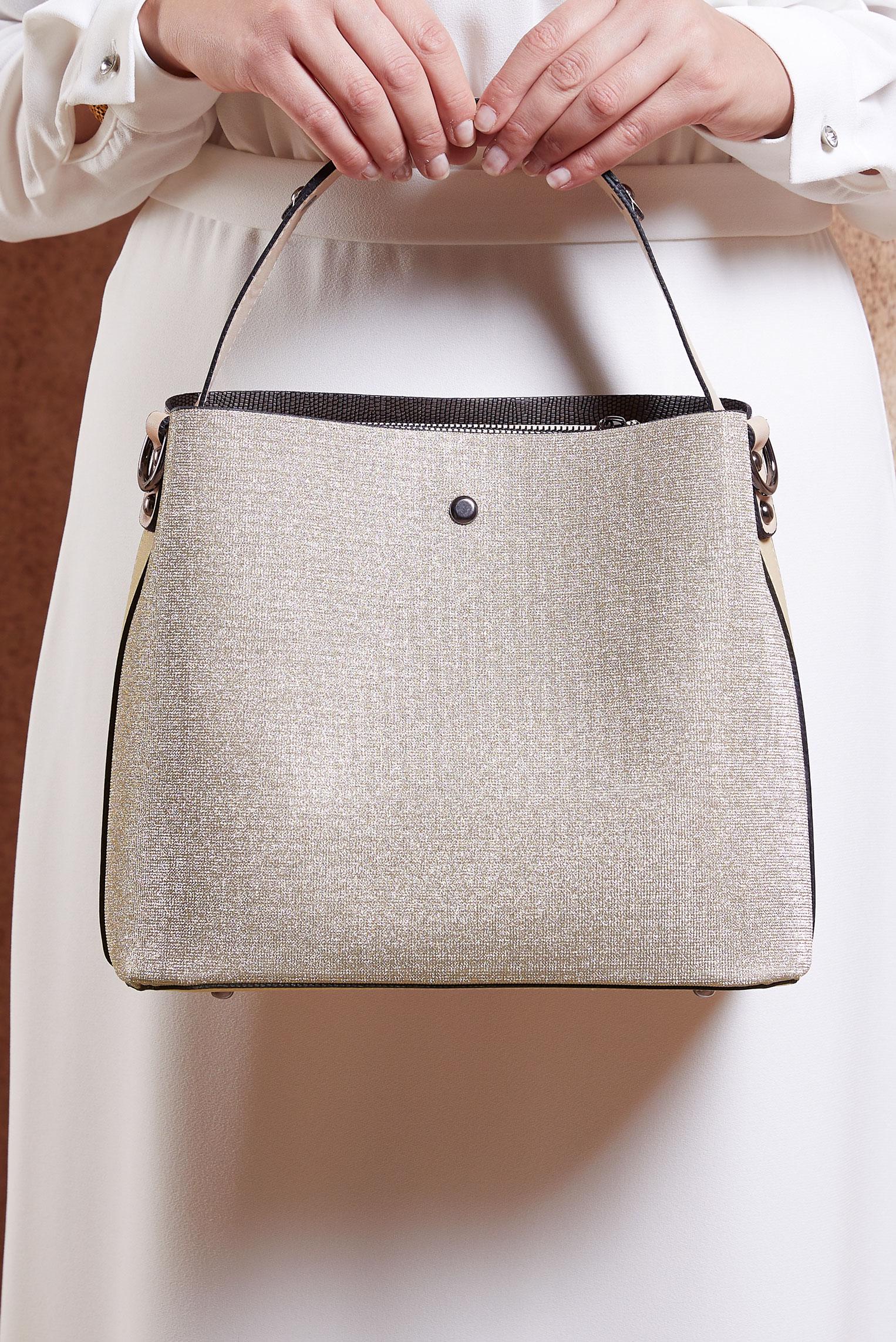 Tesettür giyim ALTIN ALVİNA ÇANTA 2202