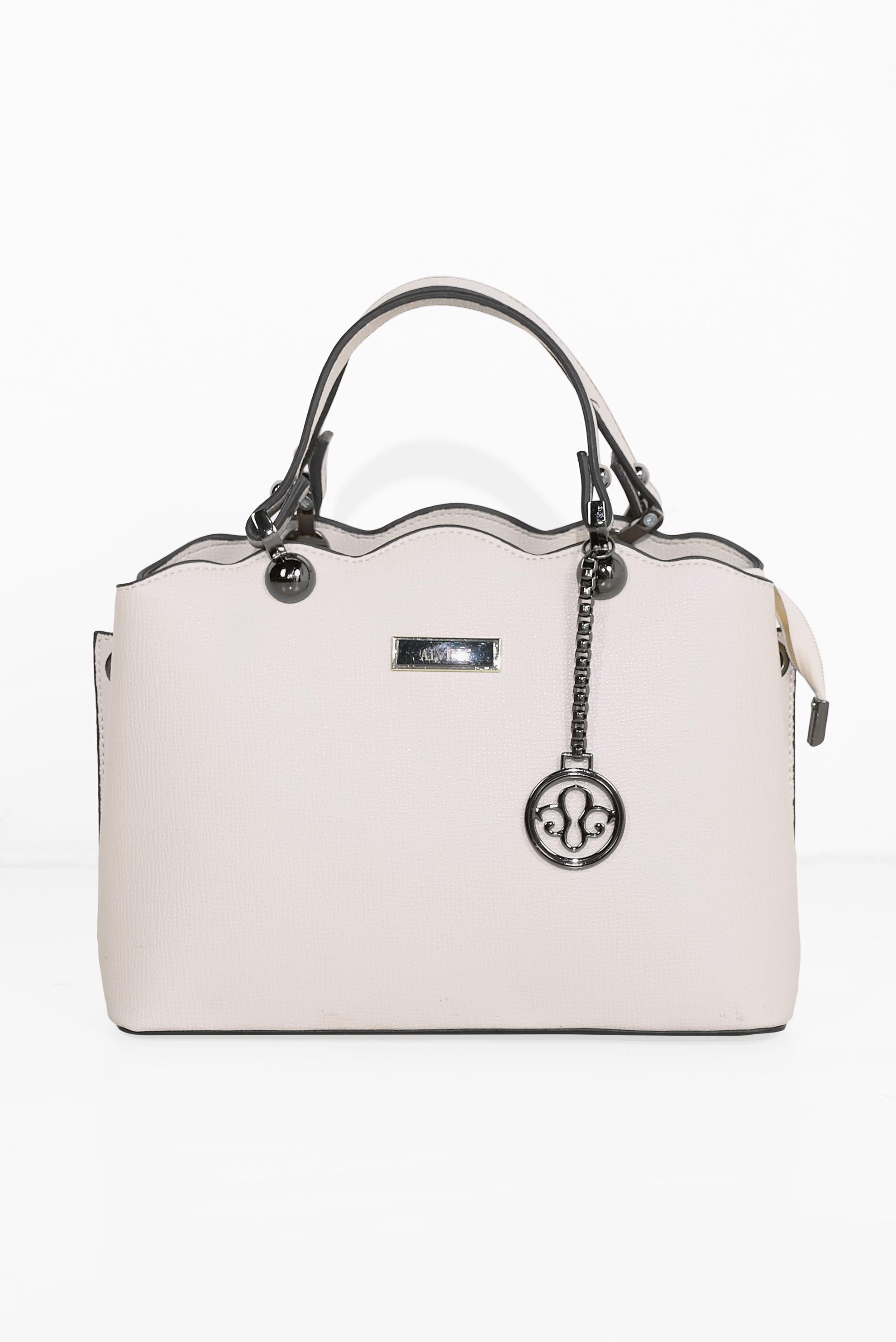 Tesettür giyim BEYAZ ALVİNA ÇANTA 6032