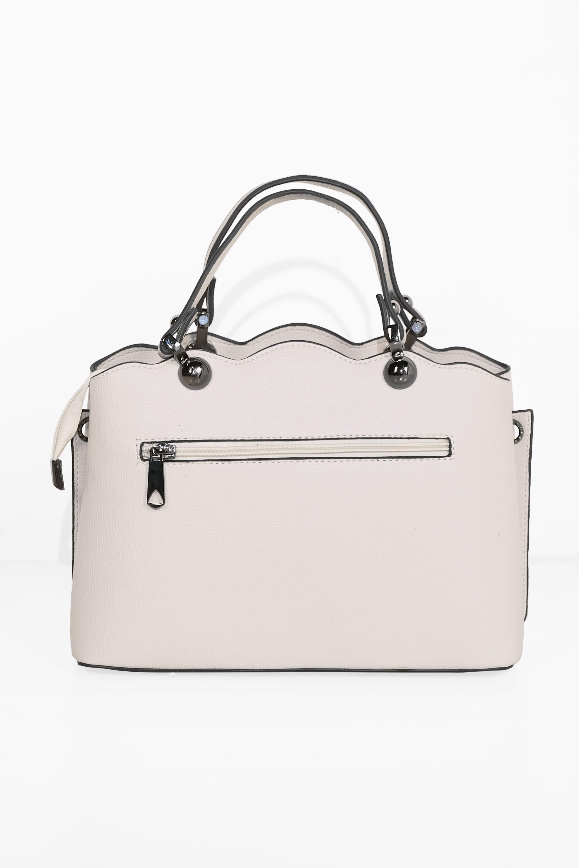 Tesettür giyim BEYAZ ALVİNA ÇANTA 6032