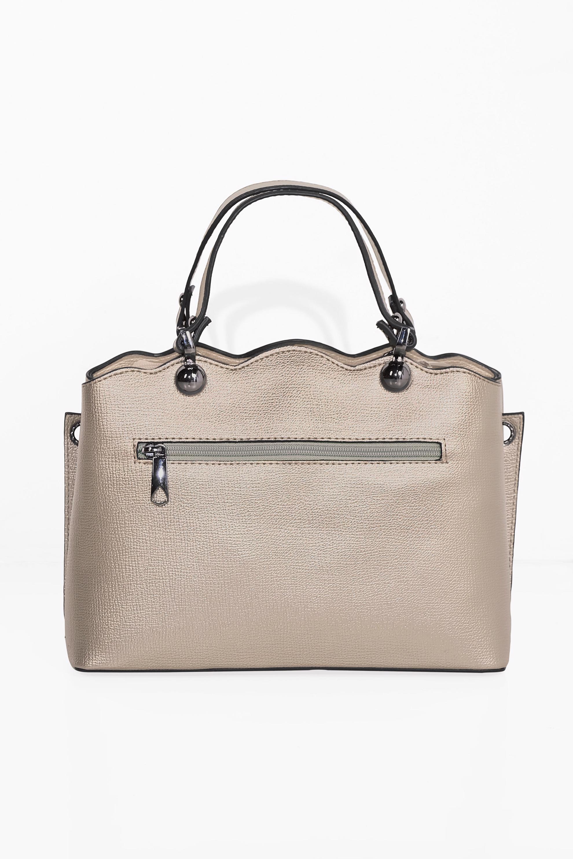 Tesettür giyim VİZON ALVİNA ÇANTA 6032