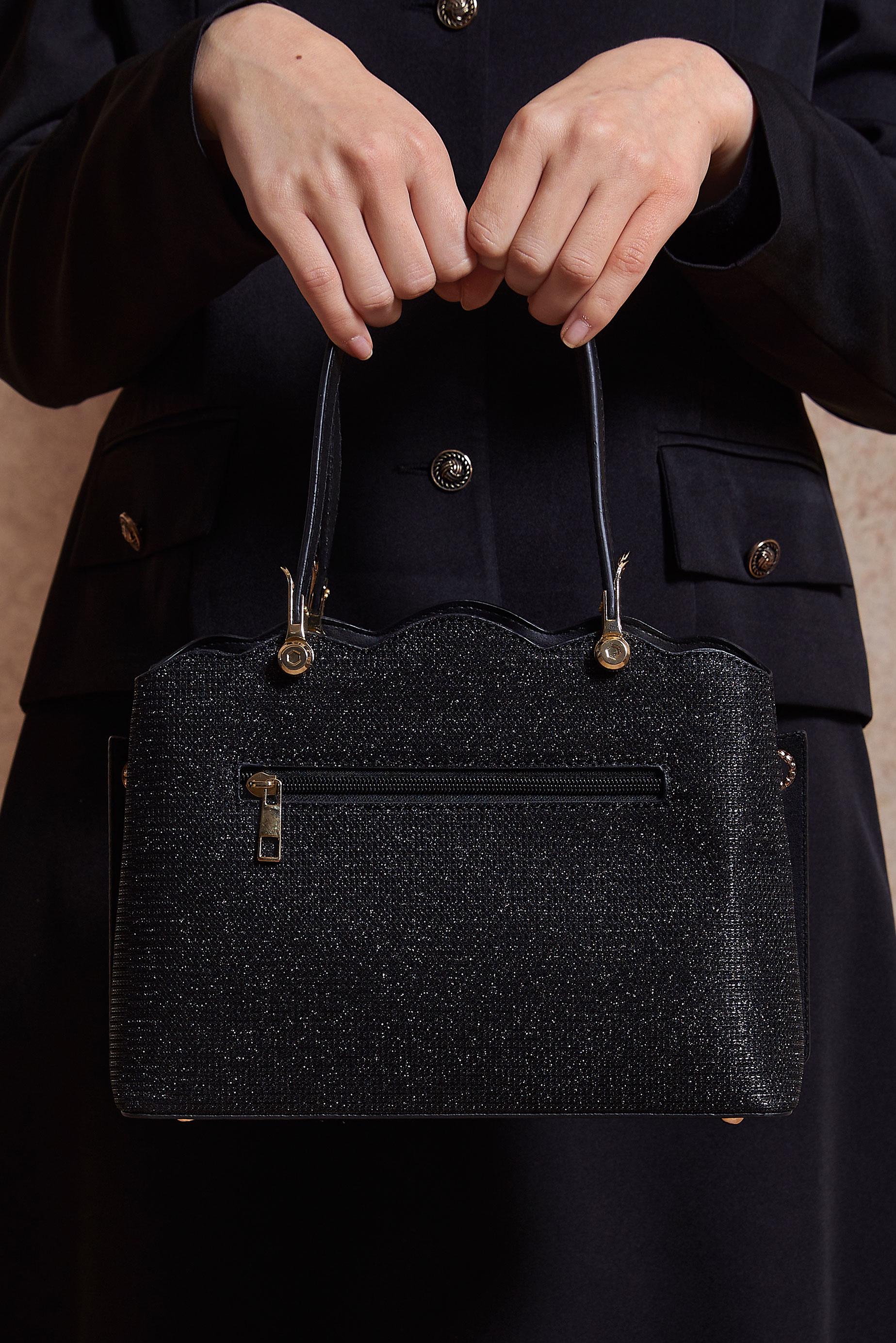 Tesettür giyim SİYAH ALVİNA ÇANTA 6032