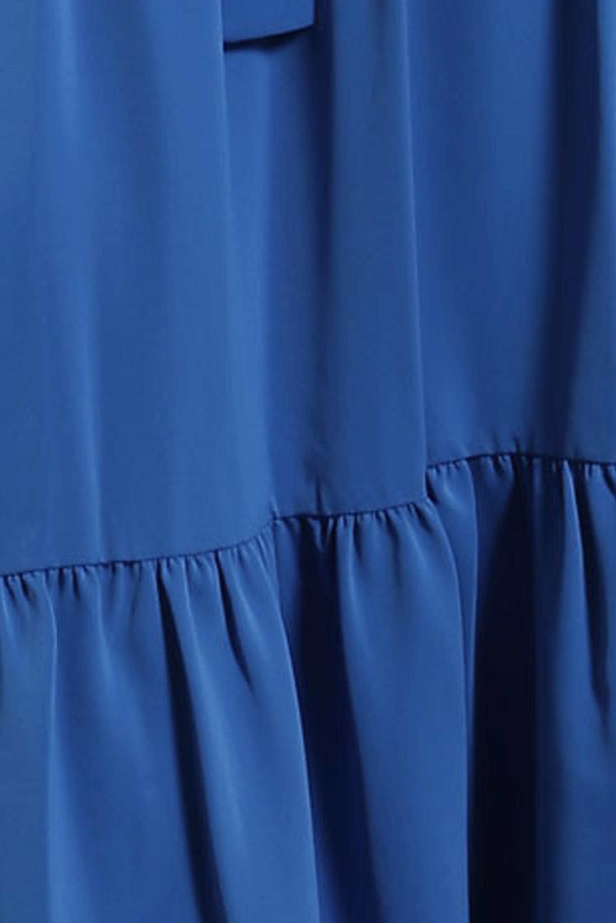 Hijab clothing NAVY BLUE BELTED DRESS 43949