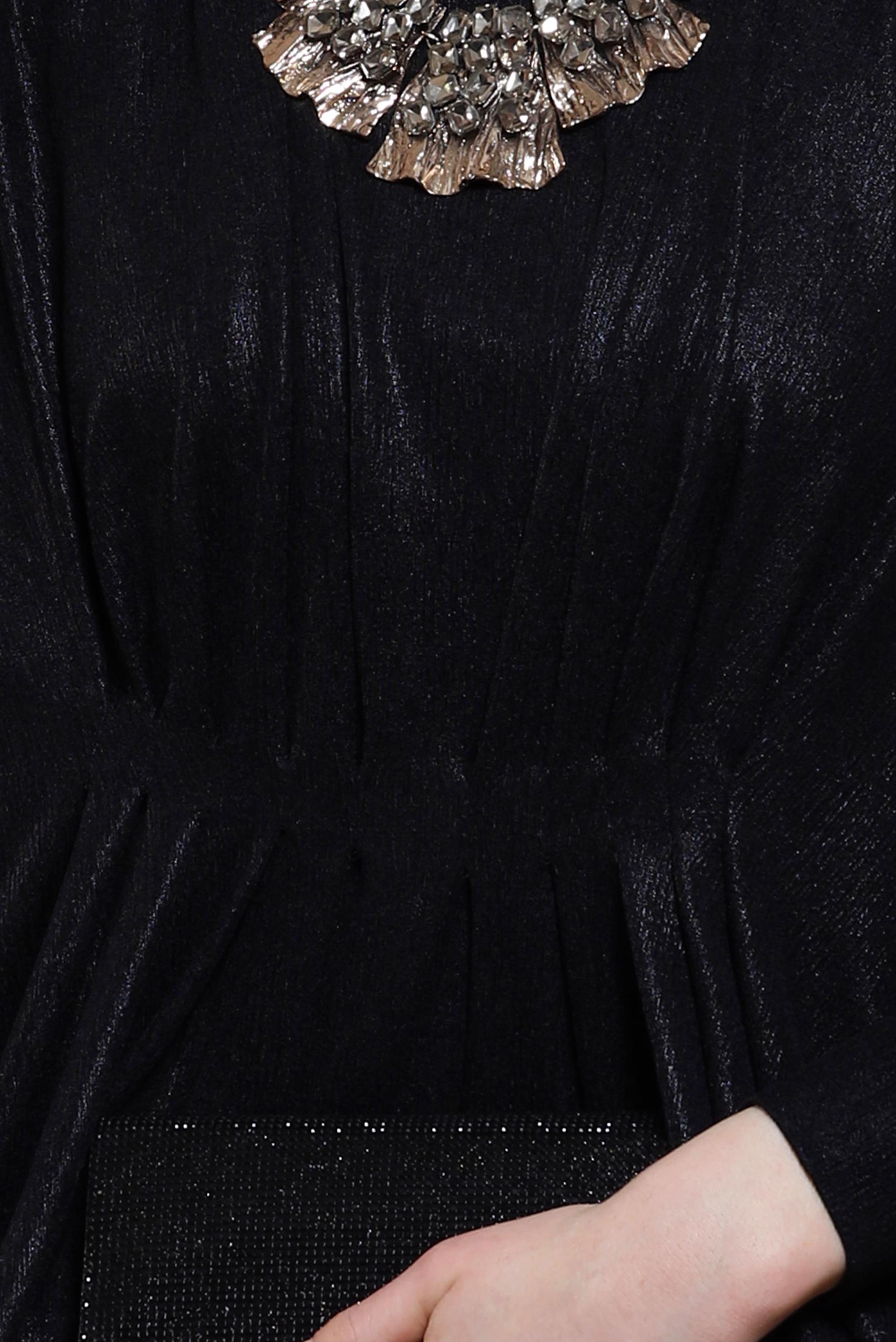 Vêtements hijab NOIR ROBE À MANCHES BAT-WING 44432