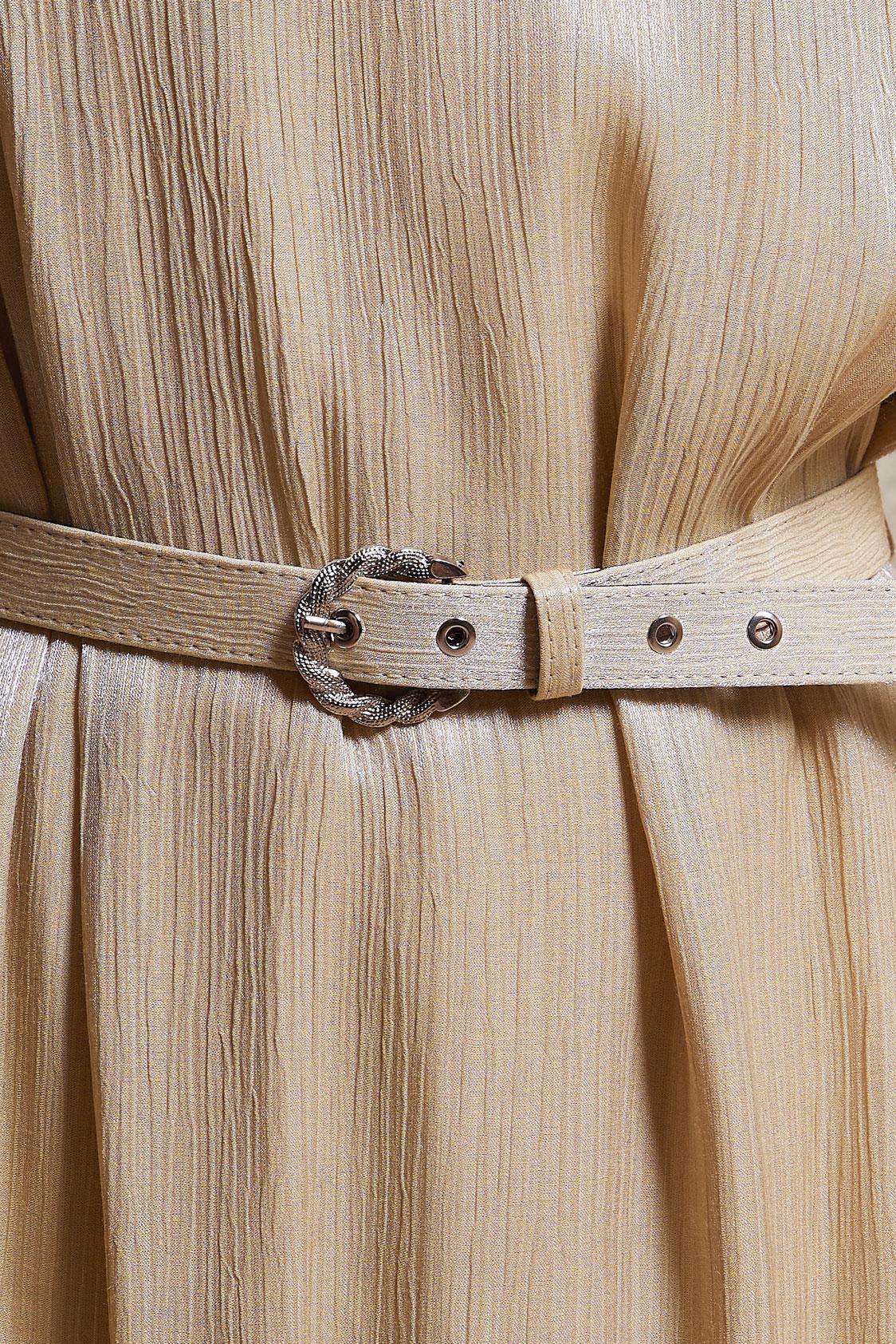 Tesettür giyim ALTIN KEMERLİ TESETTÜR ELBİSE 44576