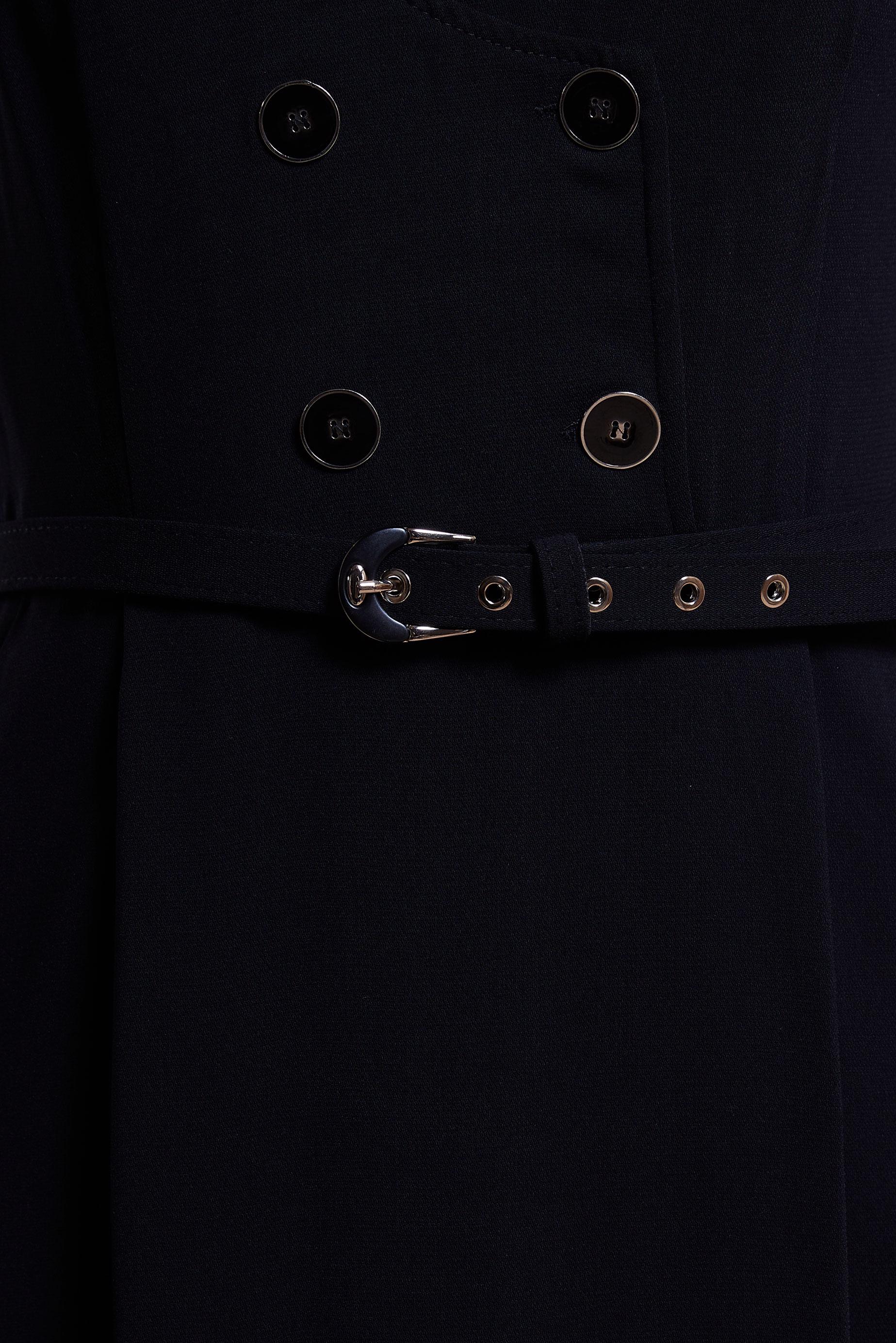 Tesettür giyim SİYAH KEMERLİ JİLE ELBİSE 44692