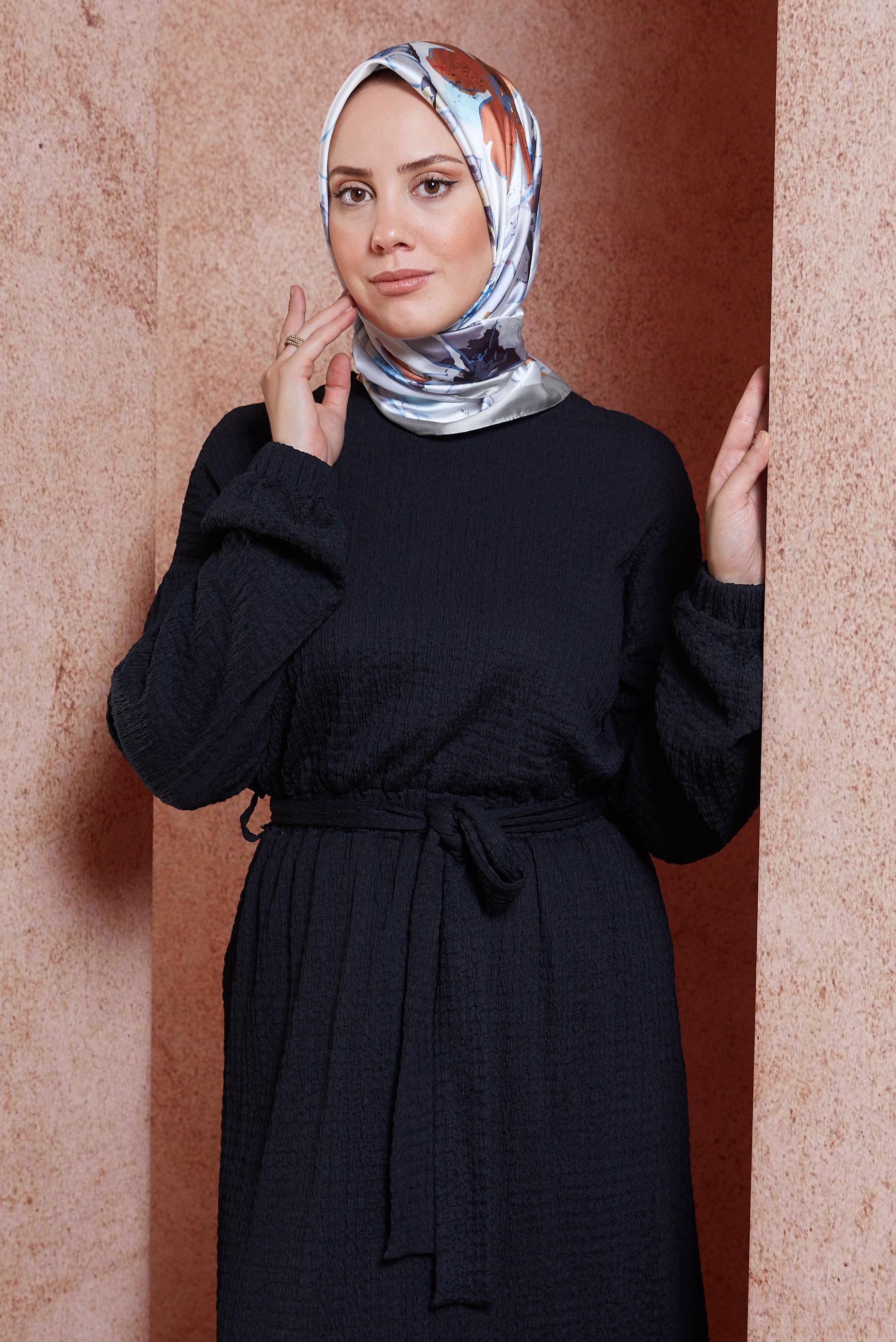 Vêtements hijab ARGENT ÉCHARPE À MOTIFS ALVINA 3223