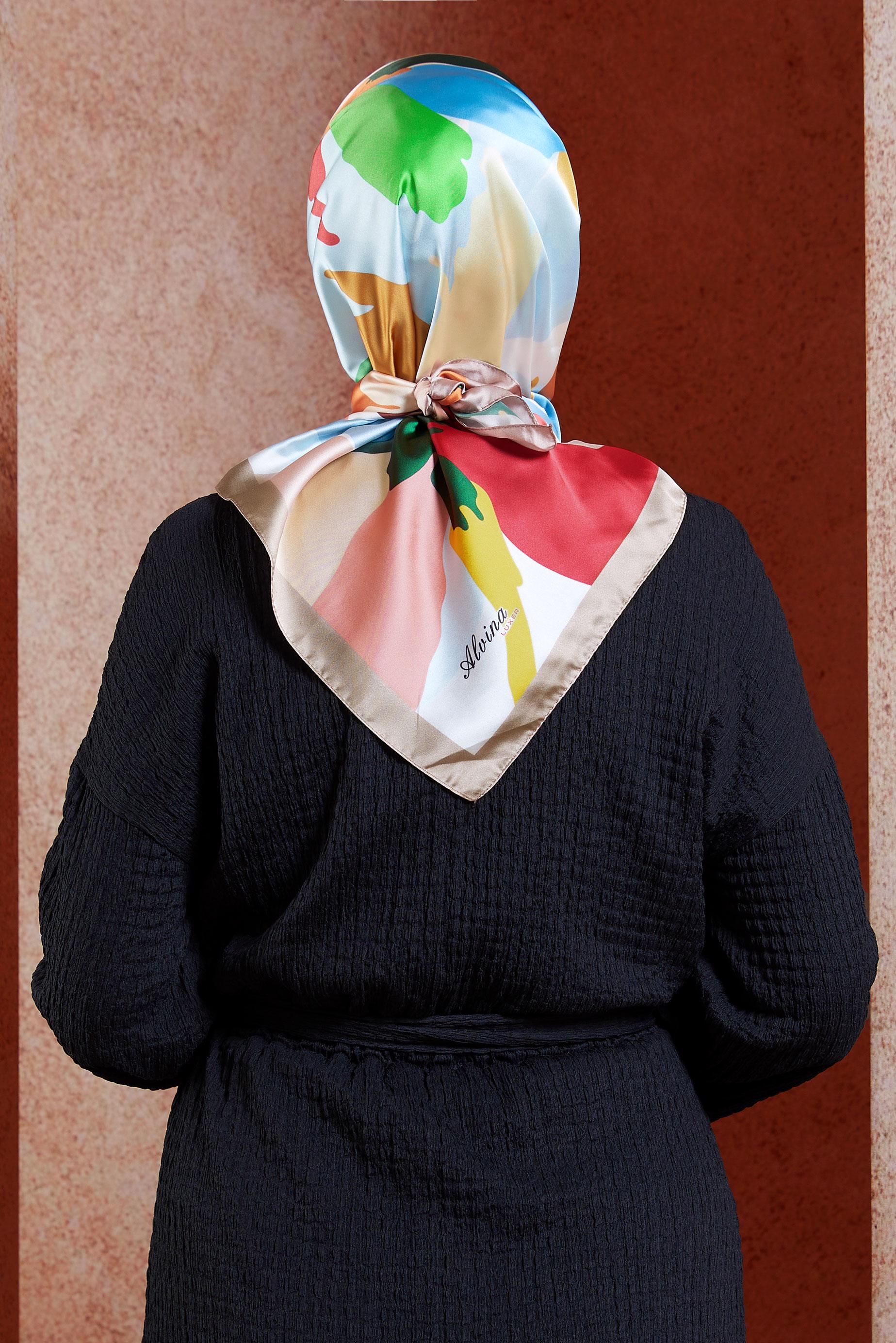 Vêtements hijab VISON ÉCHARPE À MOTIF ALVINA 3288