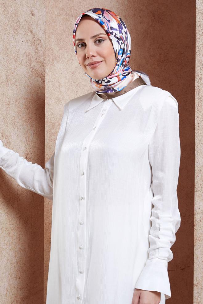 Tesettür giyim MOR ALVİNA DİJİTAL EŞARP 3313 - ALVİNA