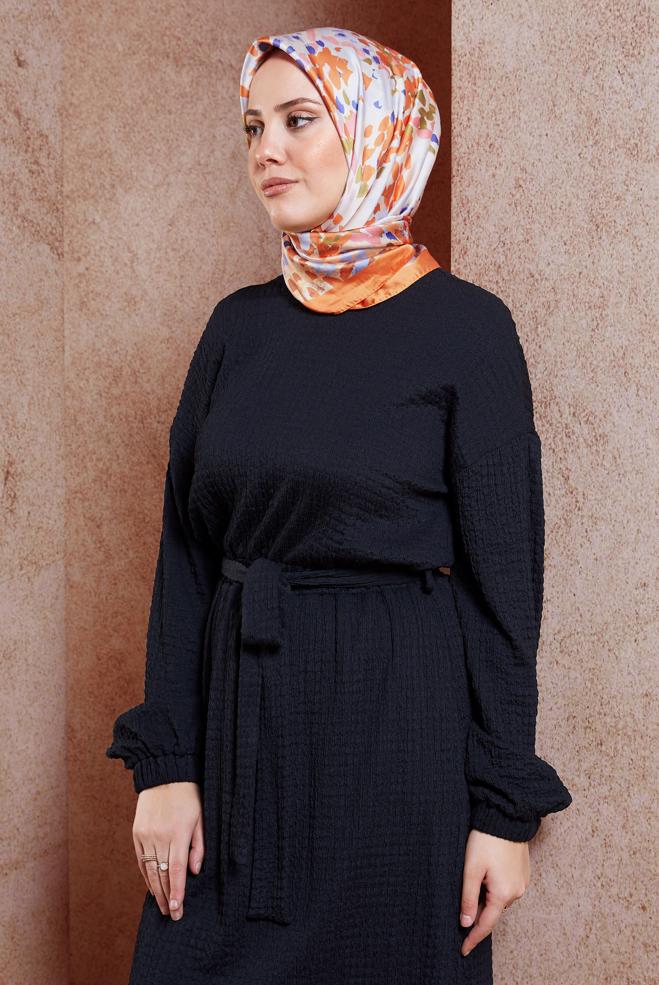 Tesettür giyim TURUNCU ALVİNA DİJİTAL EŞARP 3316 - ALVİNA