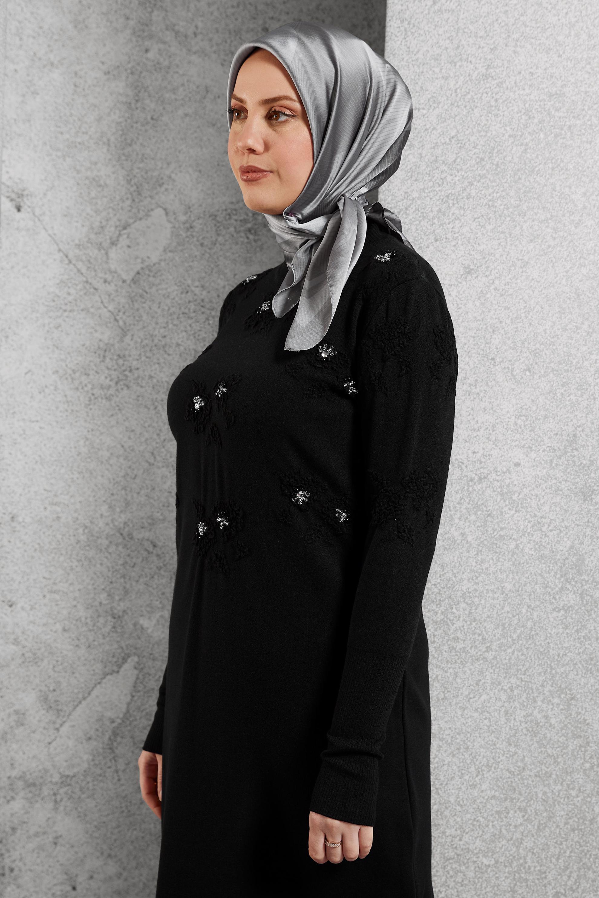 Hijab clothing GREY ALVINA SCARF 8402