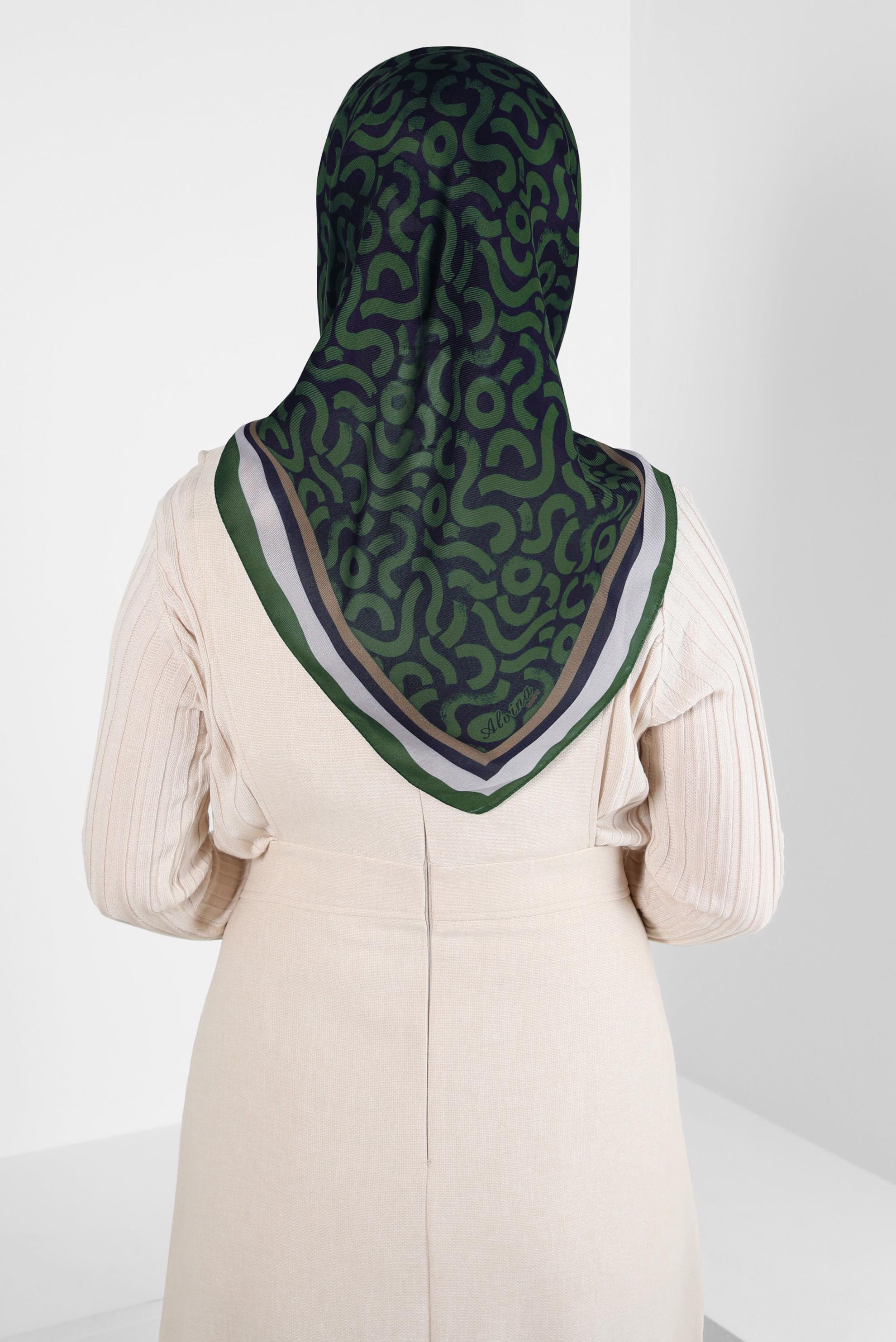 Tesettür giyim LACİVERT ALVİNA SOFT EŞARP 8404