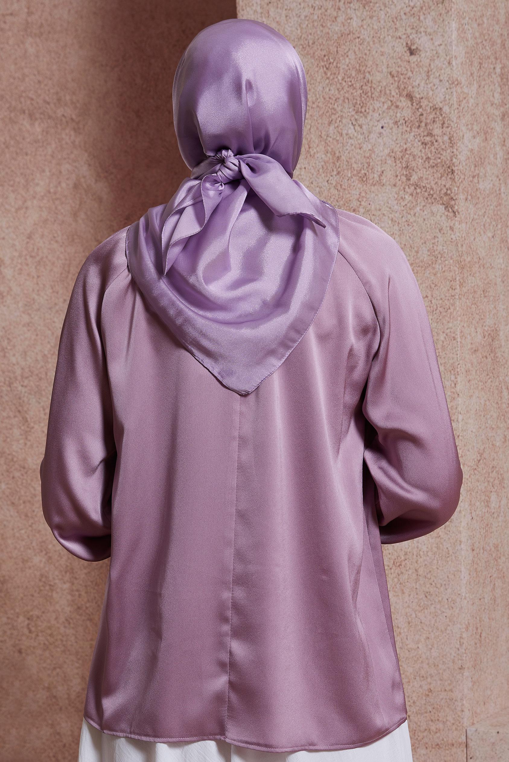 Tesettür giyim MOR  ALVİNA EŞARP 8422