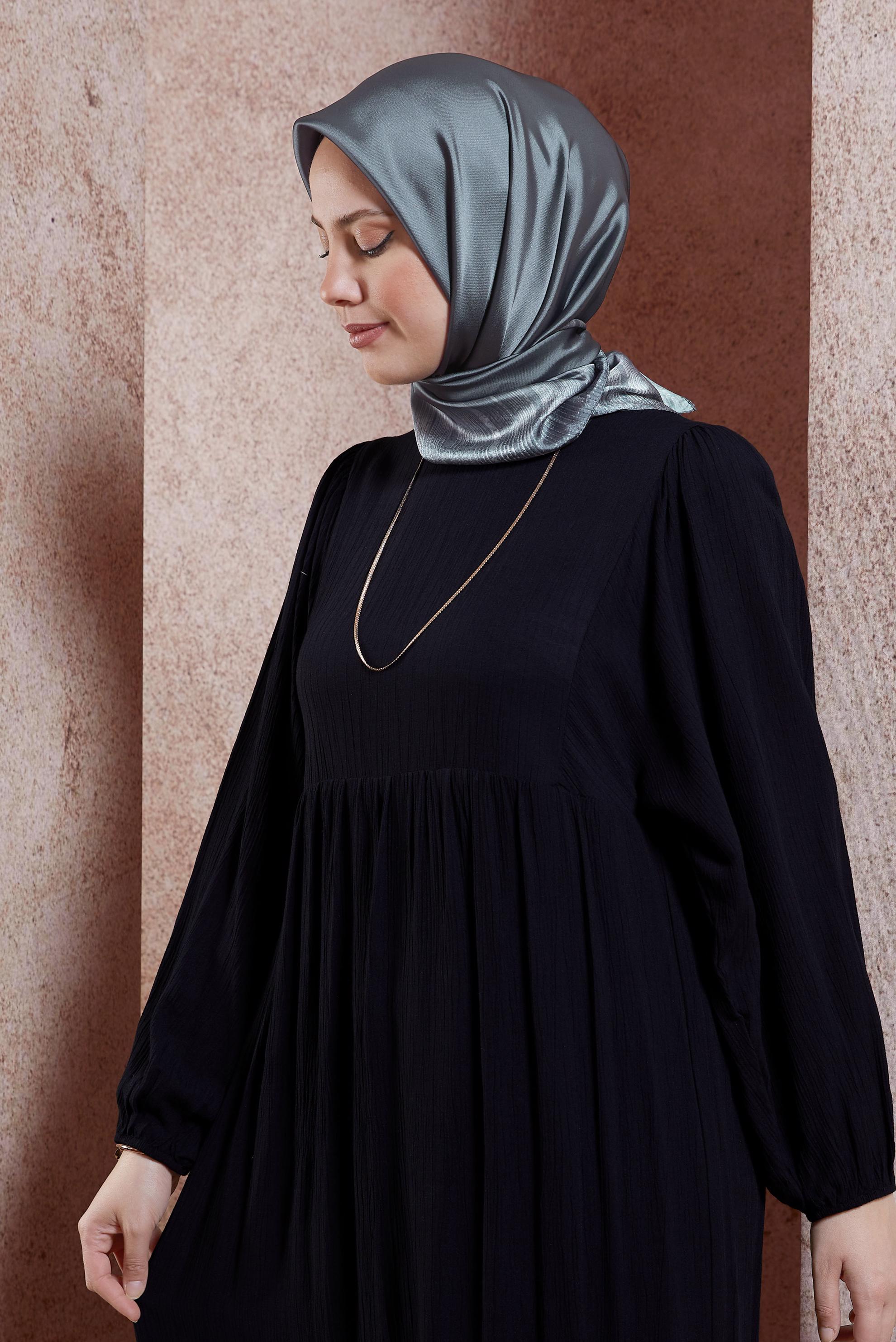 Vêtements hijab GRIS ÉCHARPE ALVINA 8438