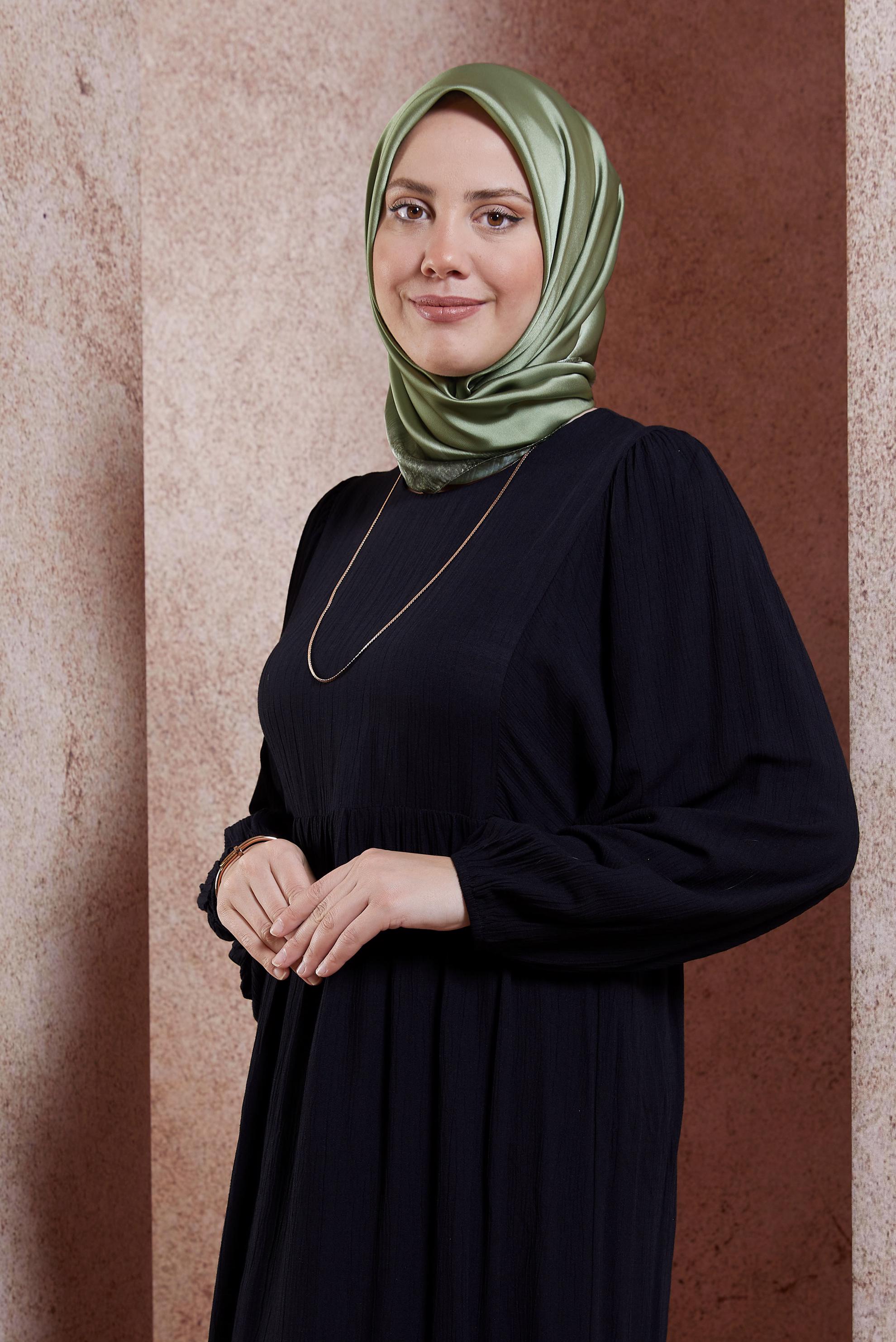 Vêtements hijab KAKI ÉCHARPE ALVINA 8438