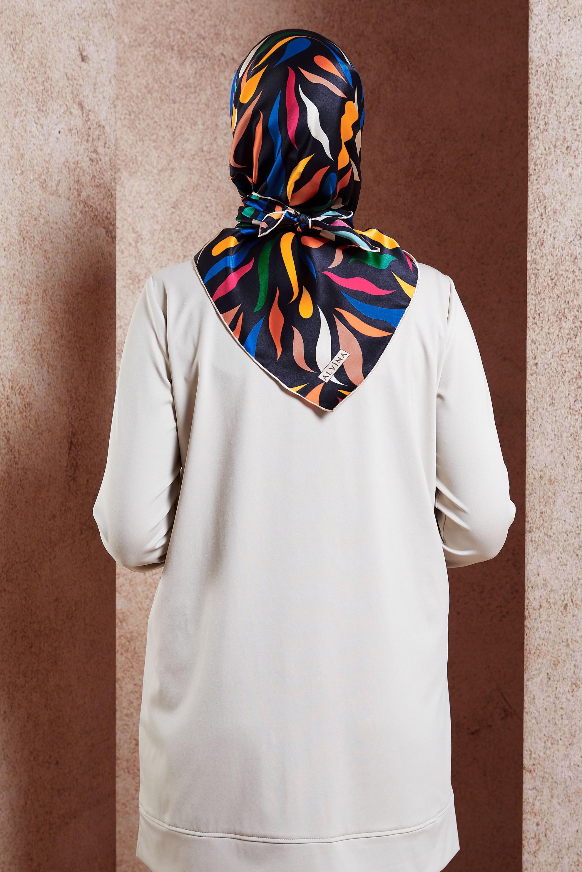 Hijab clothing POWDER ALVINA SILK SCARF 18736