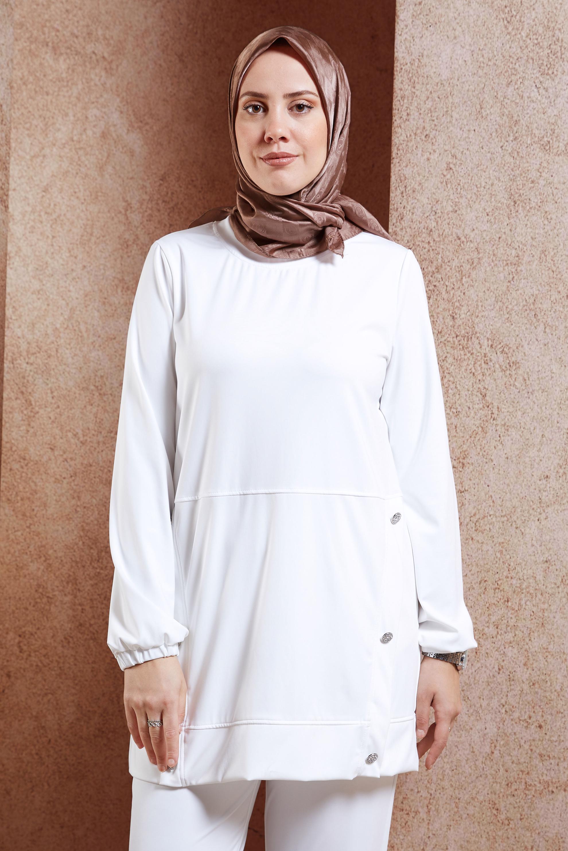 Tesettür giyim BORDO ALVİNA MONOGRAM EŞARP 8451