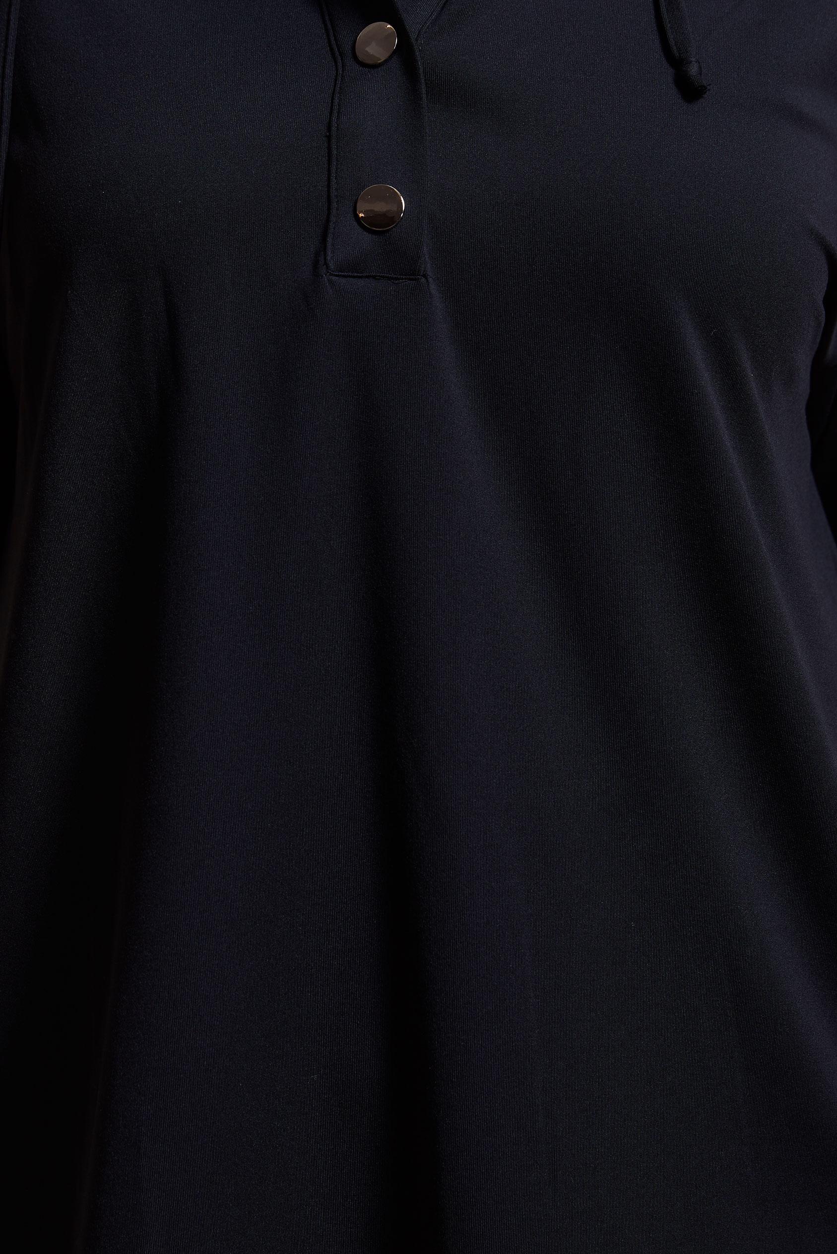 Tesettür giyim SİYAH KAPÜŞONLU PANTOLONLU EŞOFMAN TAKIM 44406