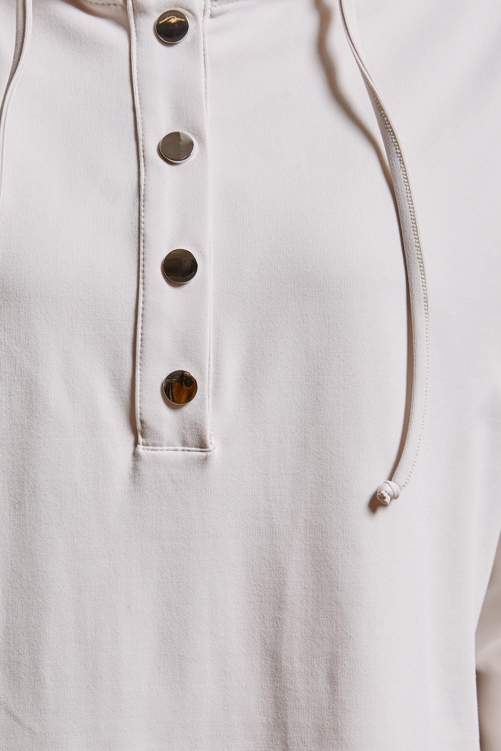 Tesettür giyim EKRU KAPÜŞONLU PANTOLONLU EŞOFMAN TAKIM 44406