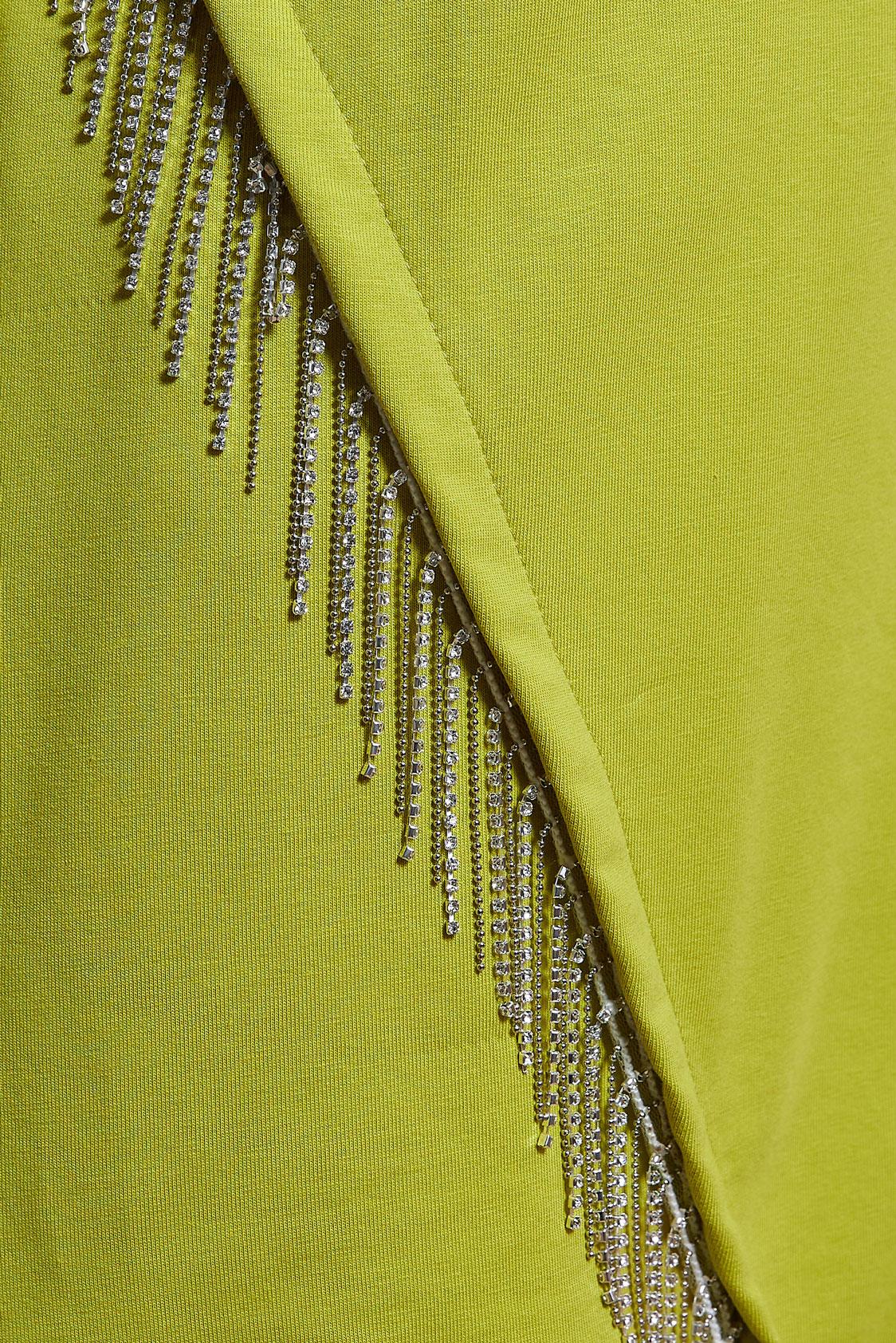 Tesettür giyim YEŞİL PÜSKÜLLÜ EŞOFMAN TUNİK 44442