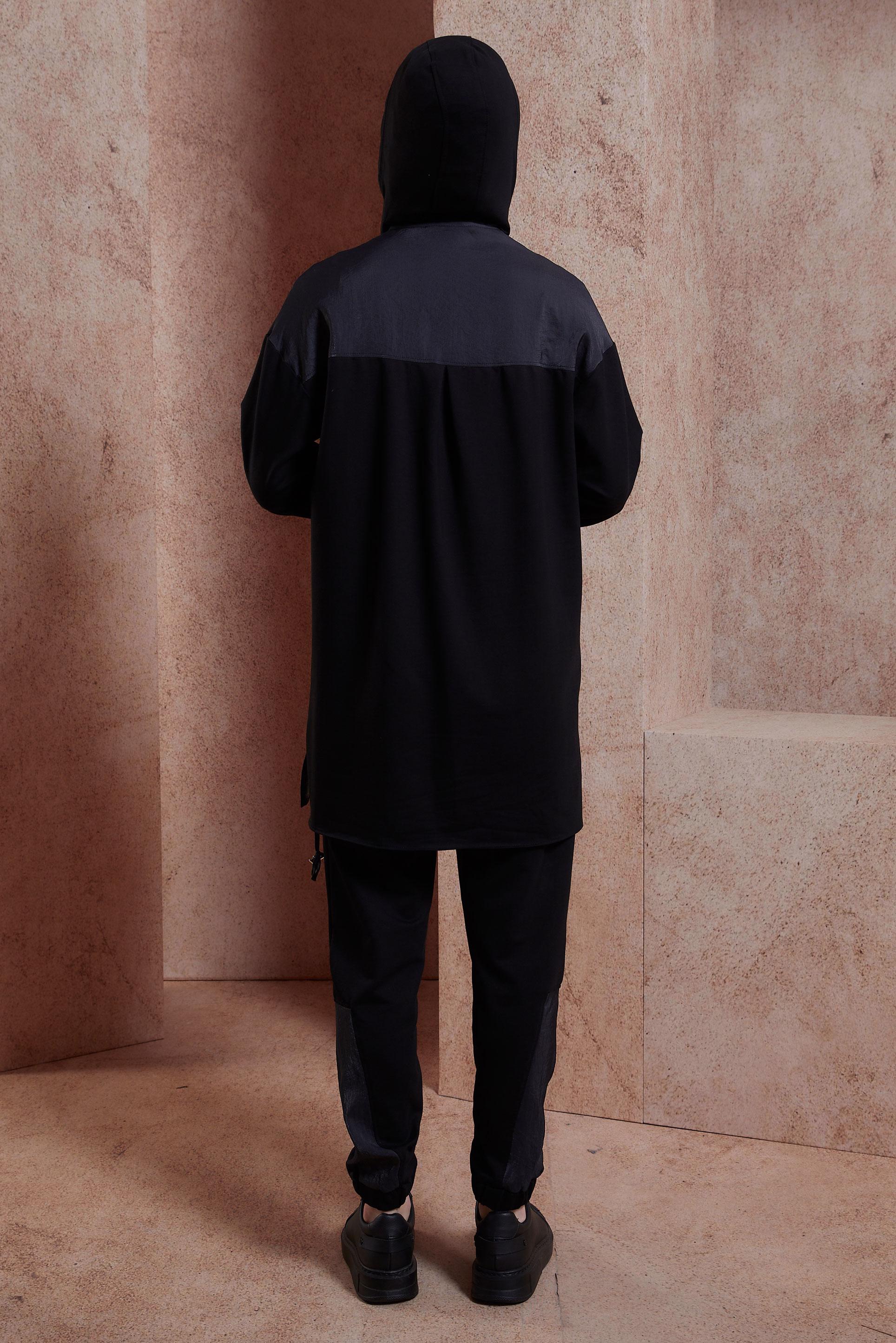 Tesettür giyim SİYAH PANTOLONLU EŞOFMAN TAKIM 44444