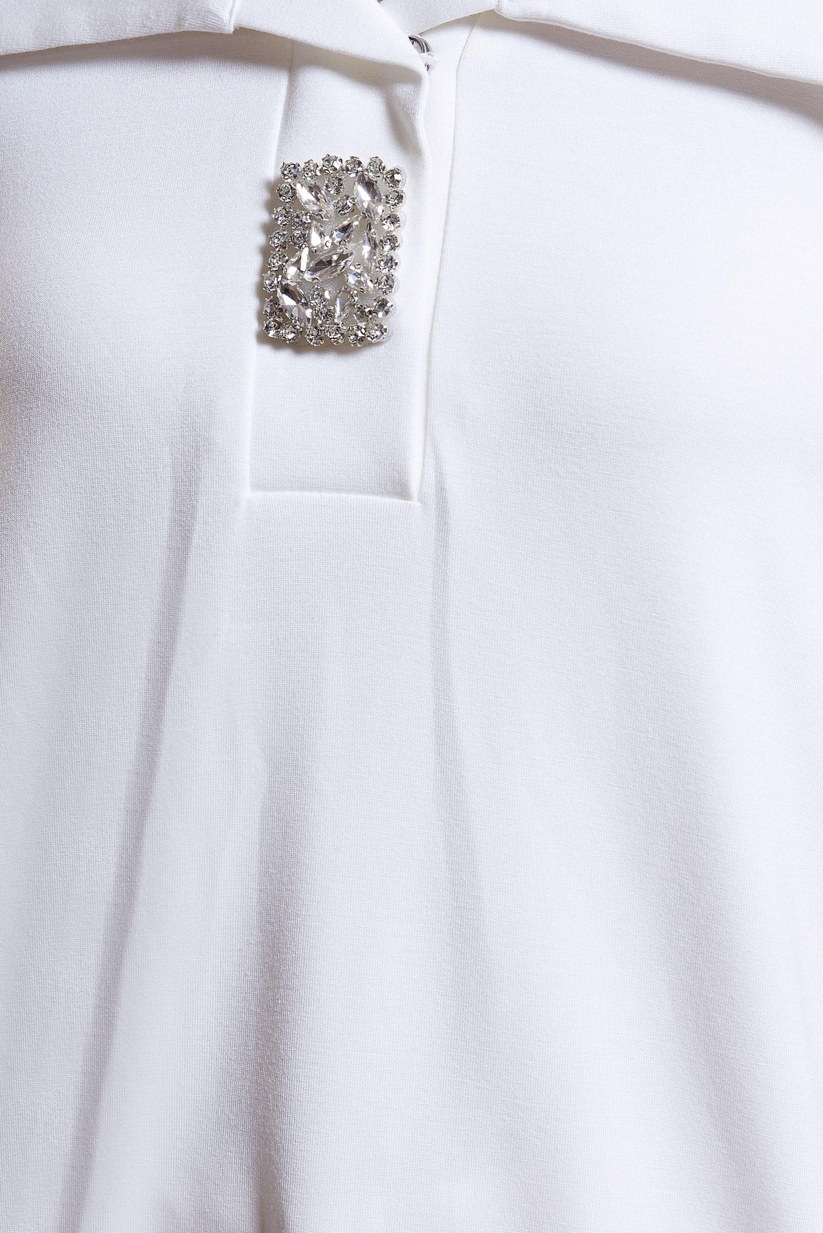 Tesettür giyim BEYAZ TAŞ DETAYLI EŞOFMAN TUNİK 44451