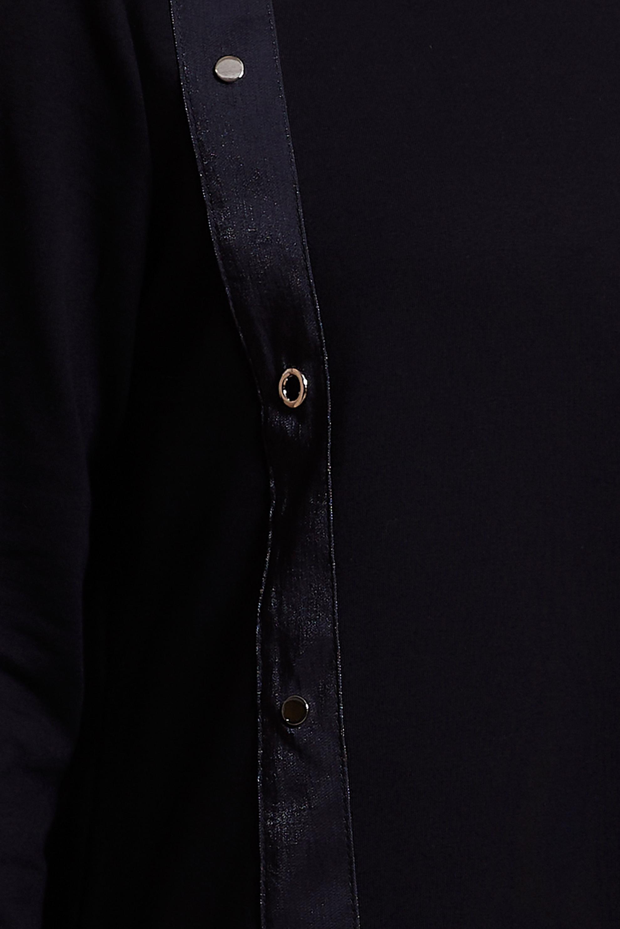 Tesettür giyim SİYAH KUŞGÖZÜ DETAYLI EŞOFMAN TUNİK 44452