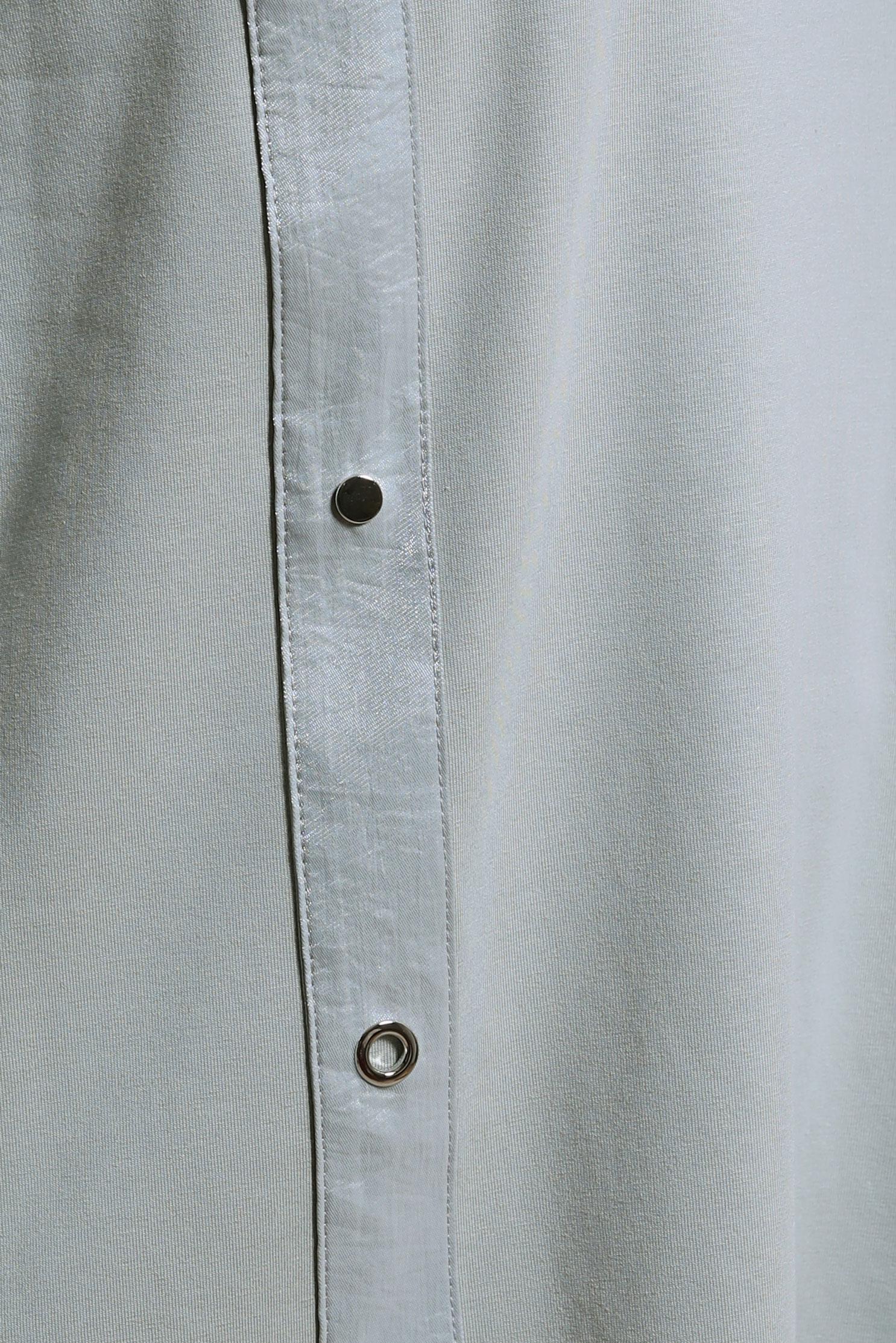 Tesettür giyim GÜMÜŞ KUŞGÖZÜ DETAYLI EŞOFMAN TUNİK 44452