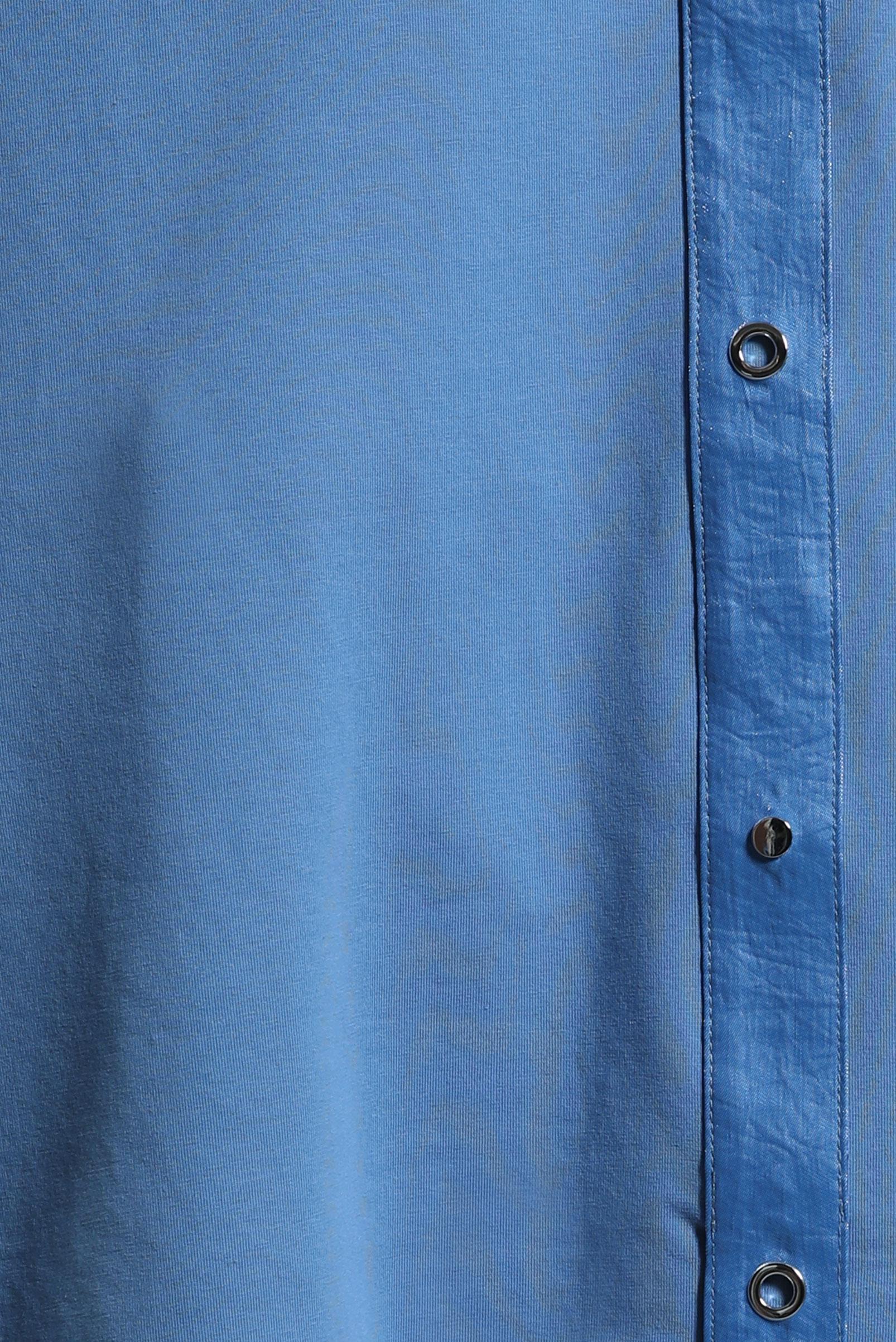 Tesettür giyim MAVİ KUŞGÖZÜ DETAYLI EŞOFMAN TUNİK 44452