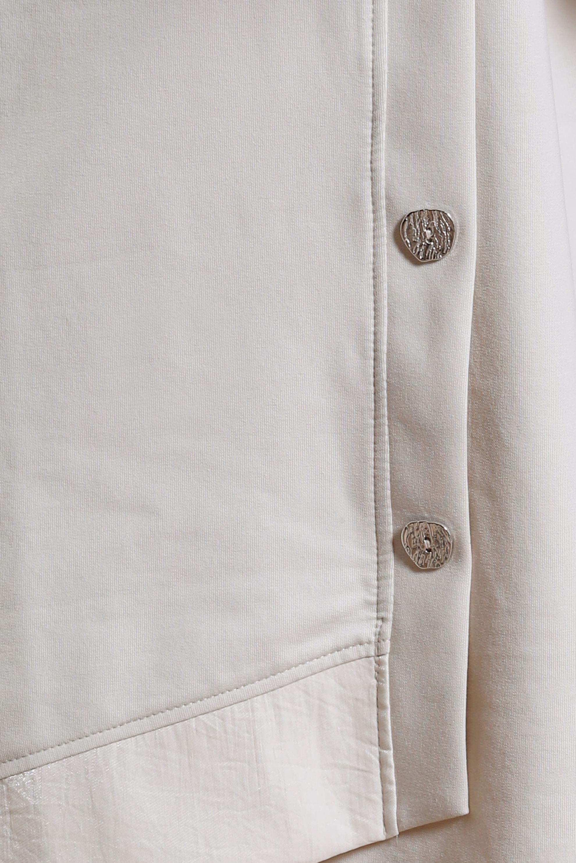 Tesettür giyim BEJ KAPÜŞONLU EŞOFMAN TUNİK 44484