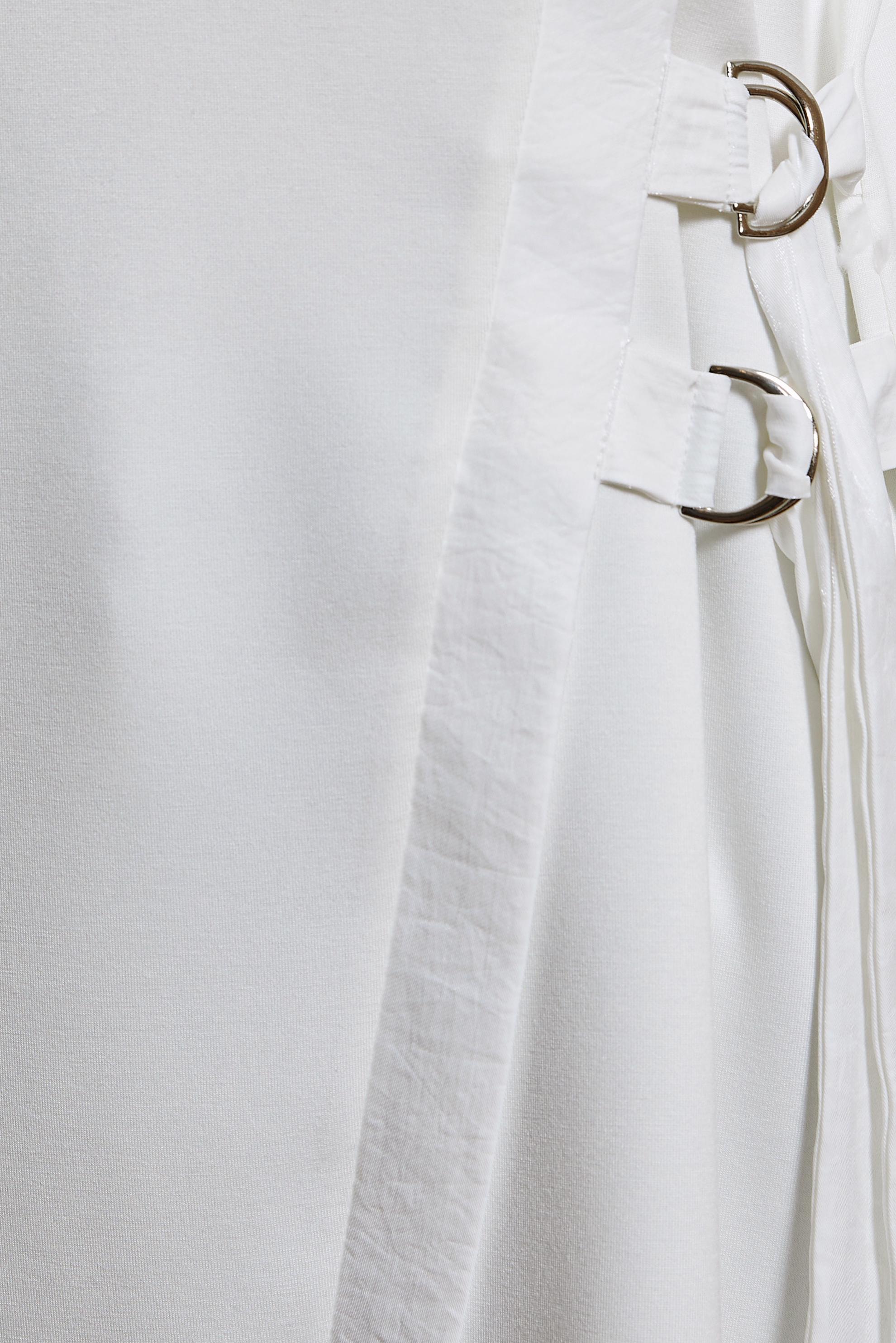 Tesettür giyim BEYAZ TAŞ BASKILI EŞOFMAN TUNİK 44516