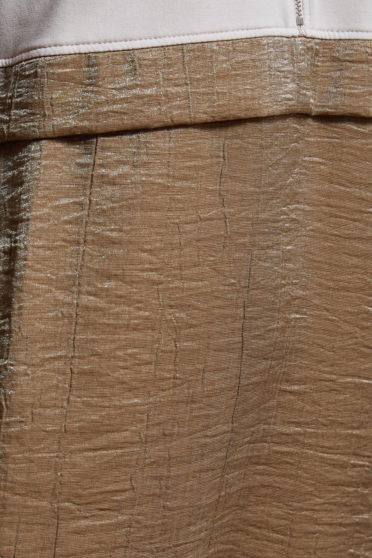 Tesettür giyim KAHVE KAPÜŞONLU EŞOFMAN TUNİK 44560