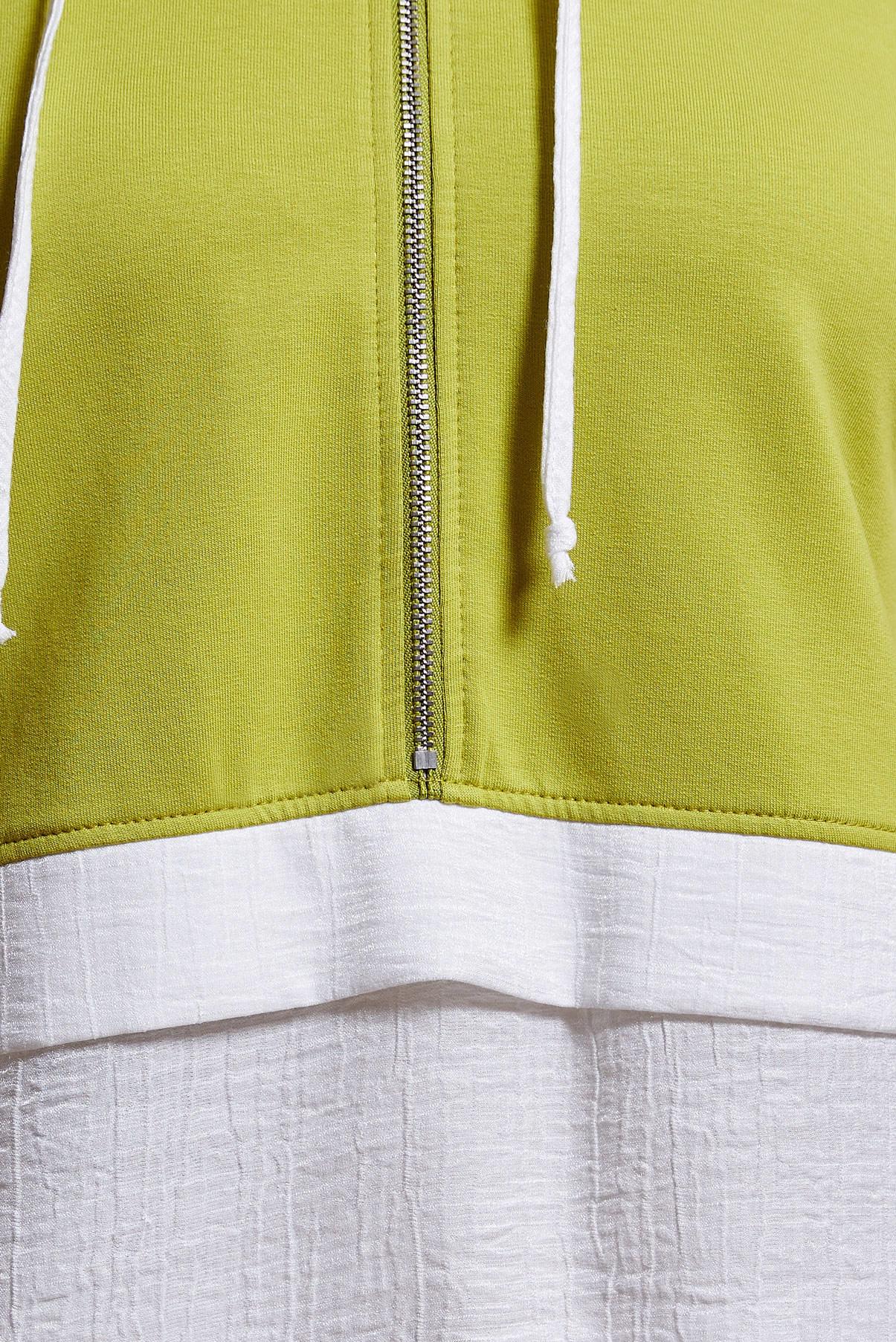 Tesettür giyim BEJ KAPÜŞONLU EŞOFMAN TUNİK 44560