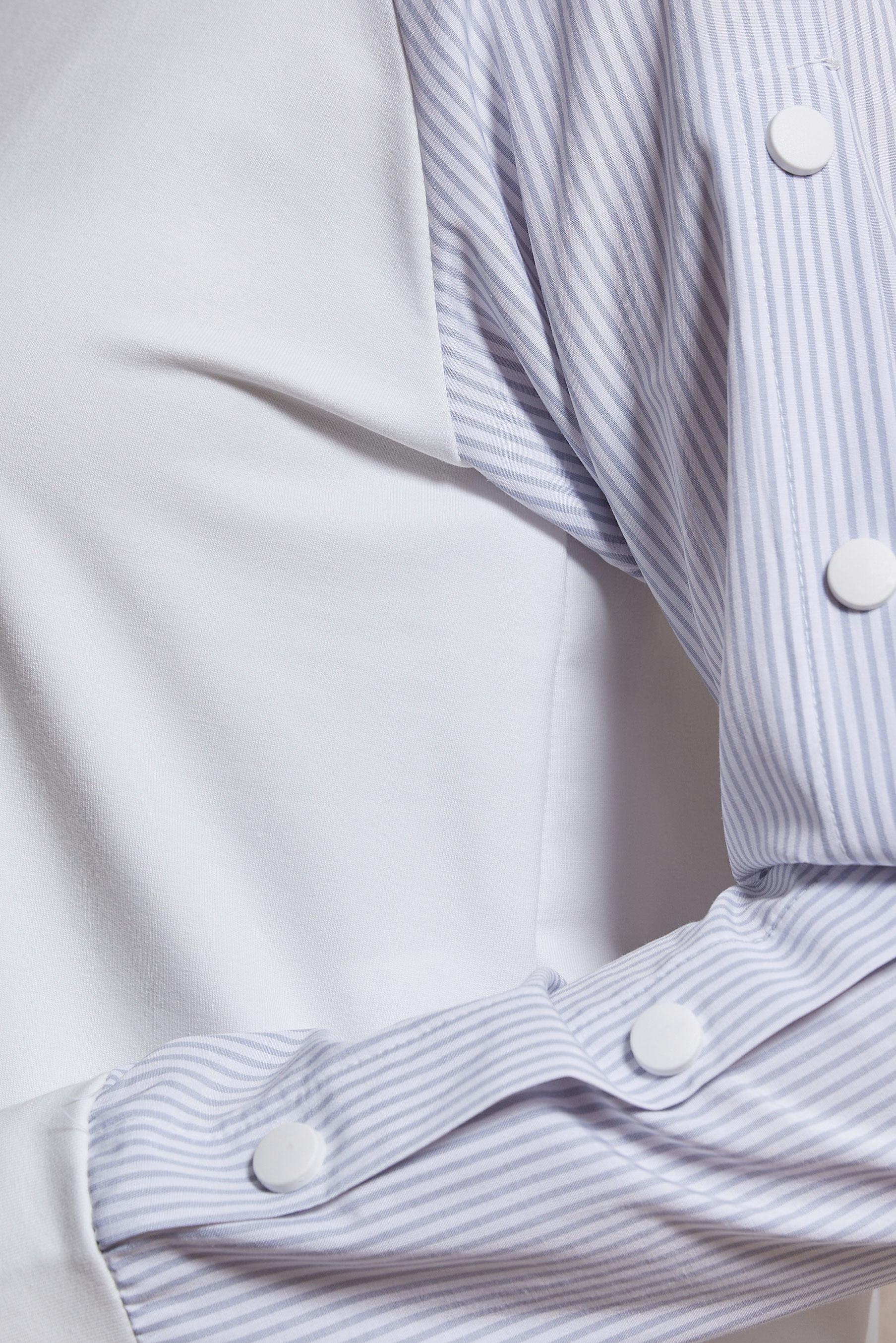 Tesettür giyim BEYAZ YAZI BASKILI EŞOFMAN TUNİK 44619